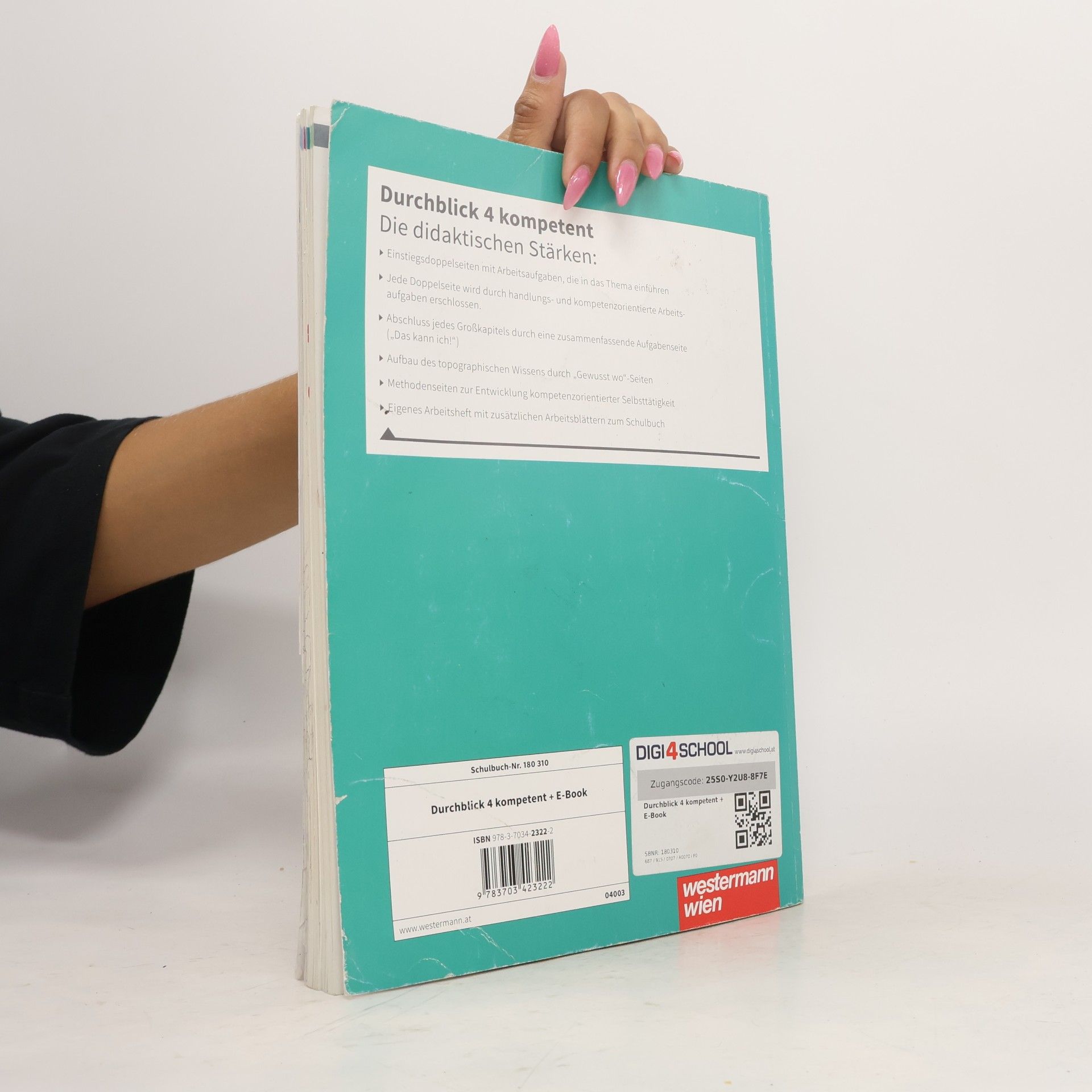 Autores varios Durchblick kompetent 4. Geographie und Wirtschaftskunde