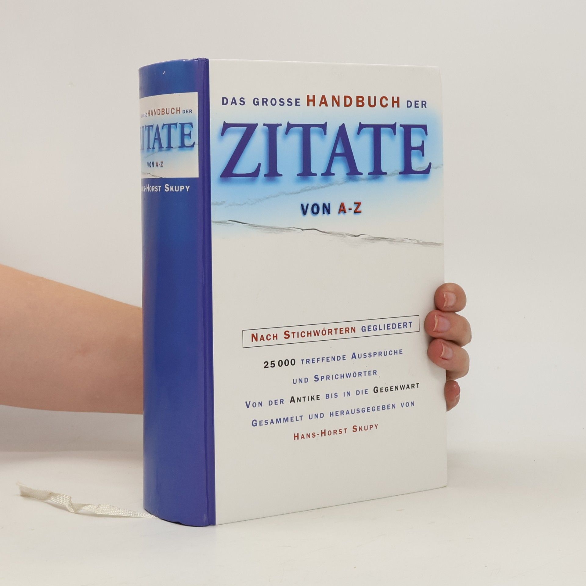Various authors Das Grosse Handbuch der Zitate von A-Z