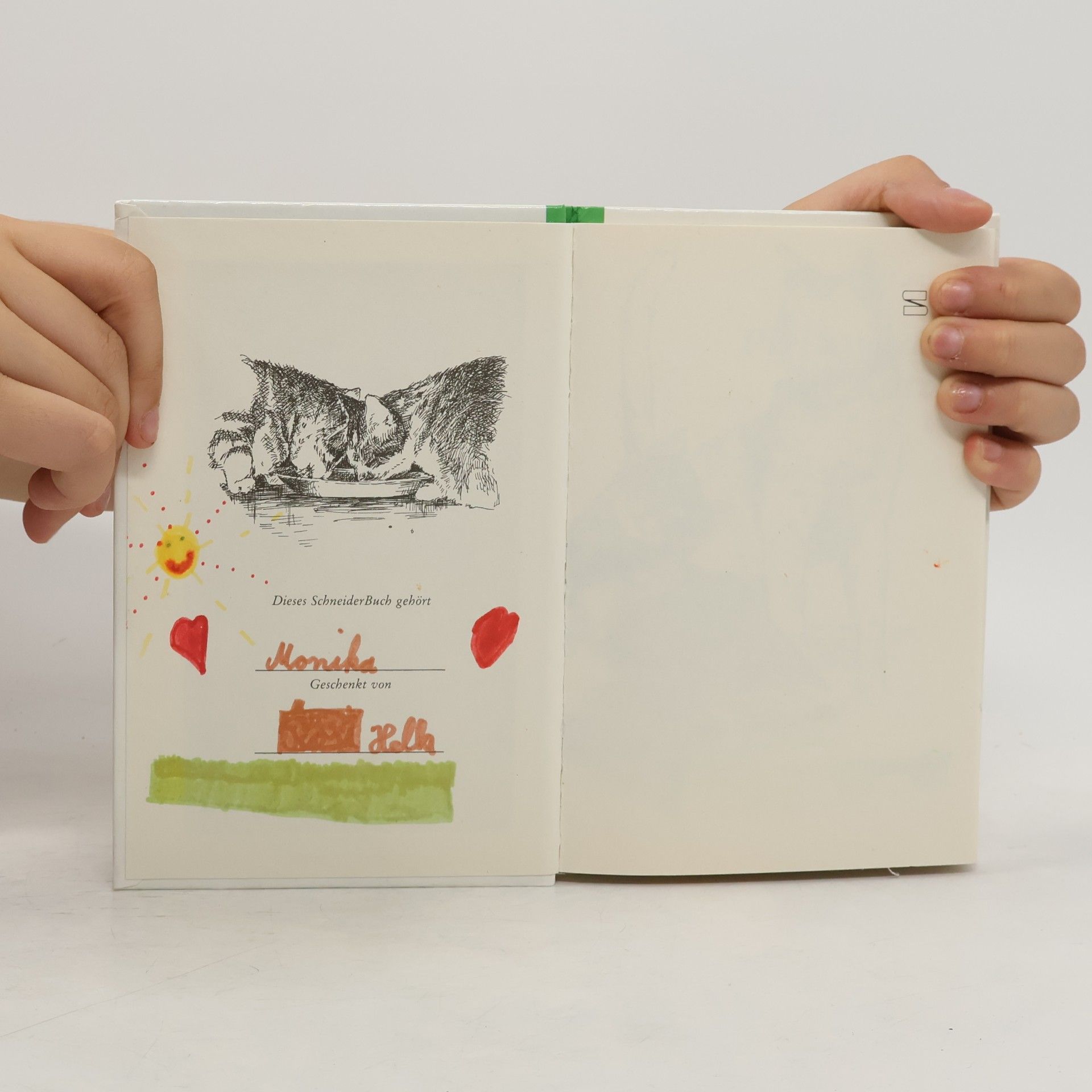 Tina Caspari Piri und die alte Katze