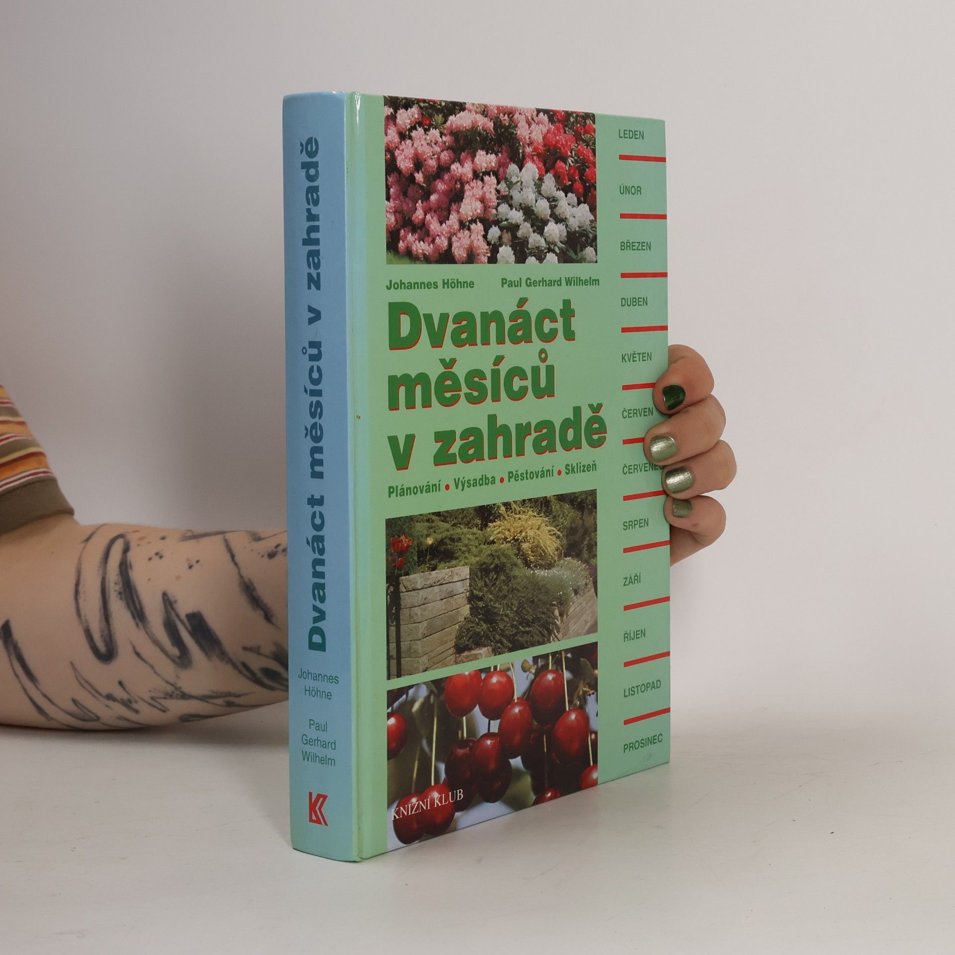 Johannes Höhne Dvanáct měsíců v zahradě : plánování, výsadba, pěstování, sklizeň