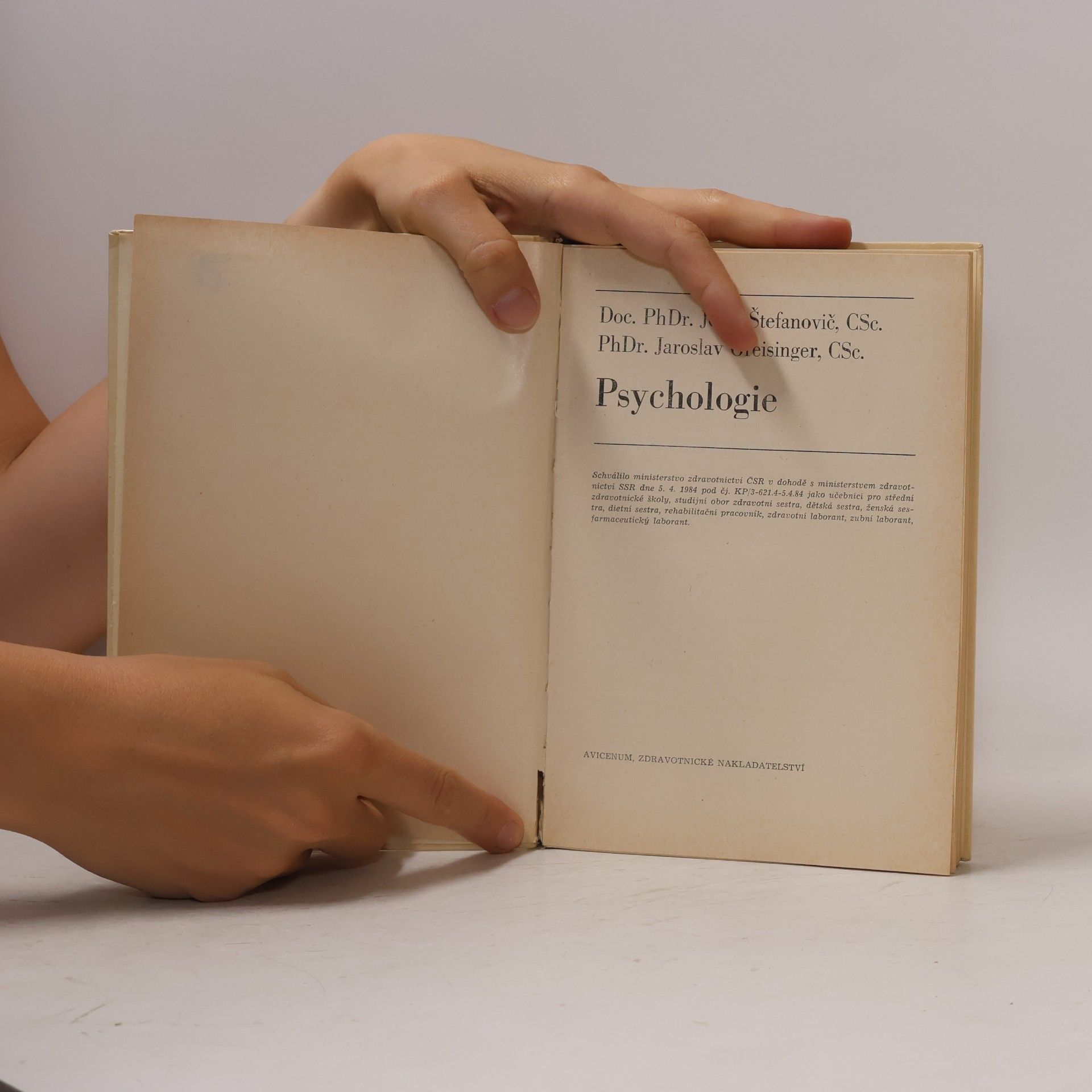 Jaroslav Greisinger Psychologie