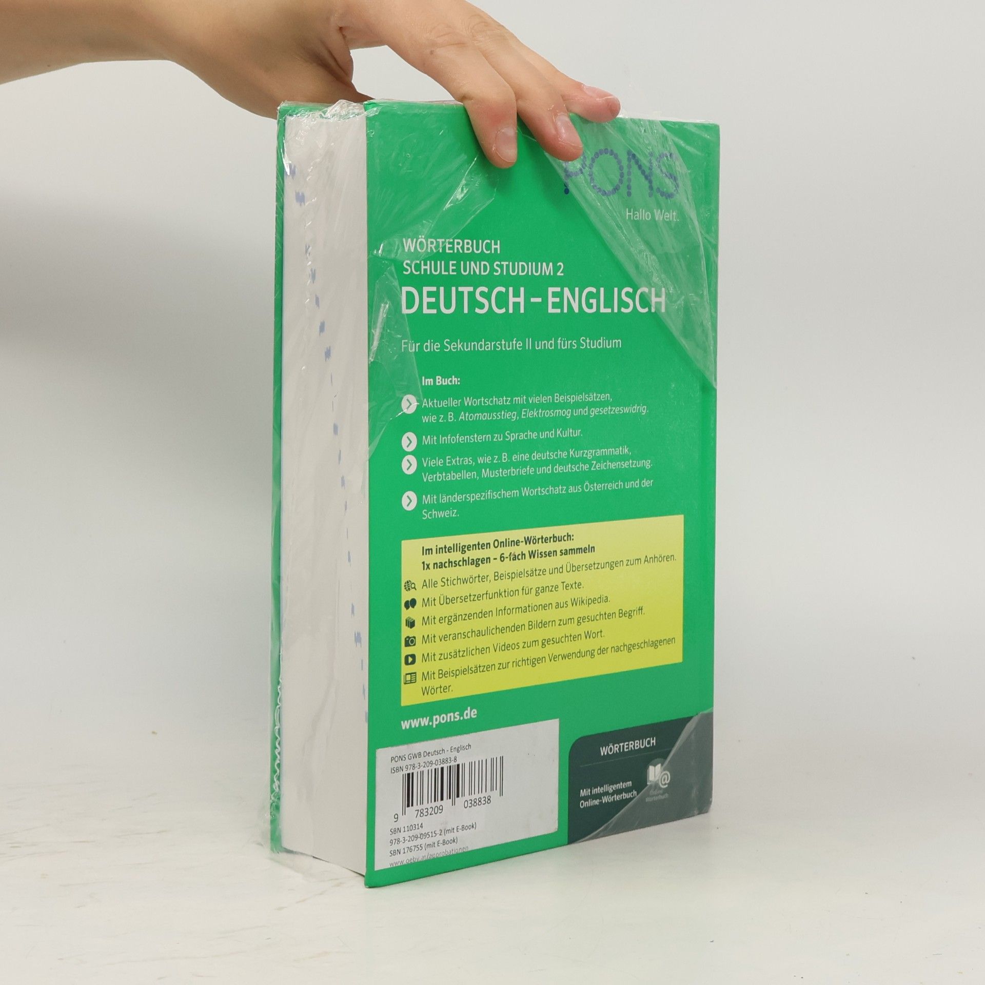 Autorenkollektiv PONS Wörterbuch für Schule und Studium