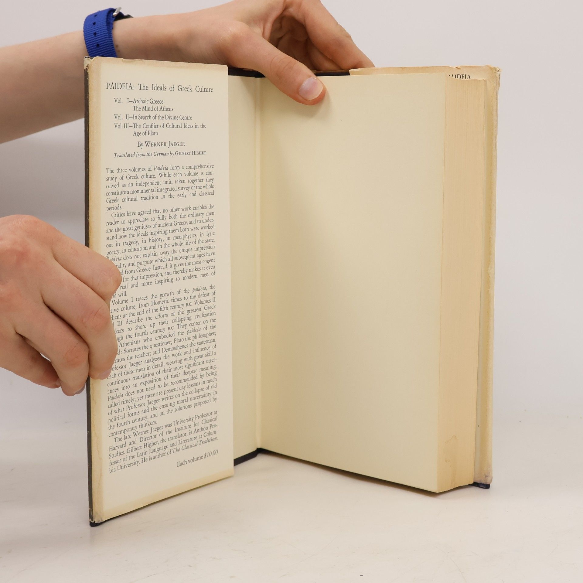 Werner Wilhelm Jaeger Paideia - 1: The Ideals of Greek Culture