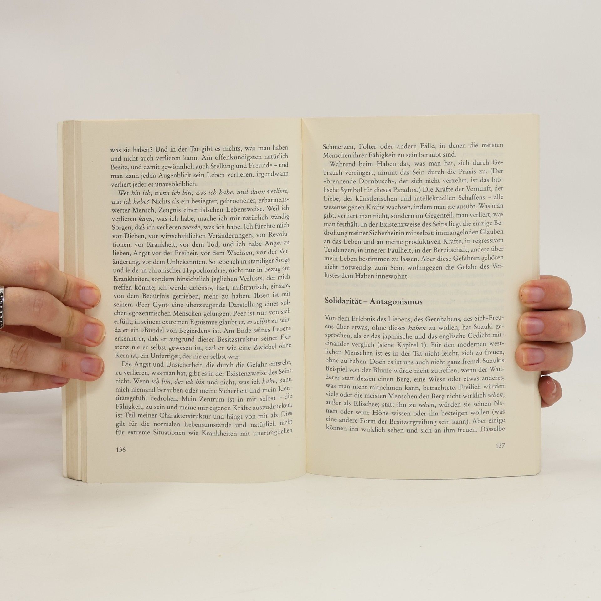 Erich Fromm Haben oder Sein