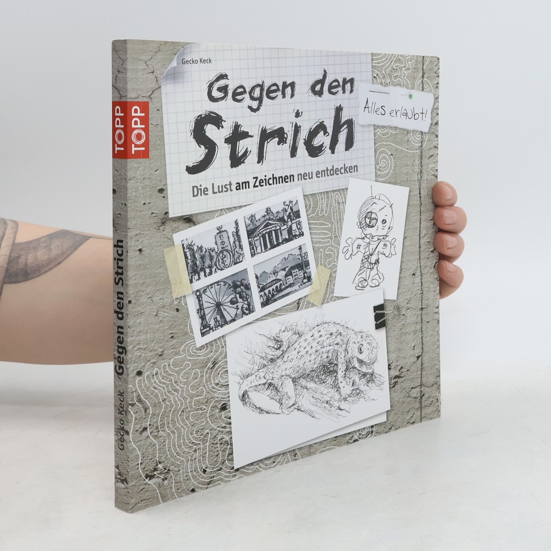 Gecko Keck Gegen den Strich