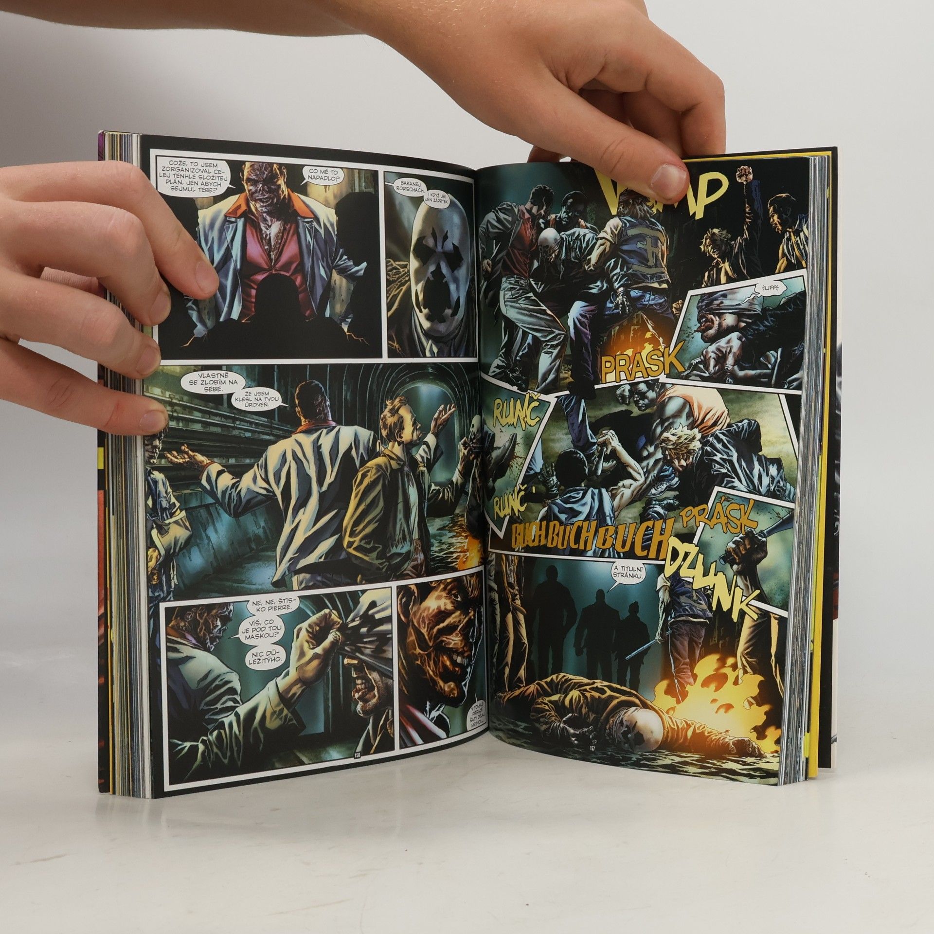 Brian Azzarello Před strážci. Komediant, Rorschach
