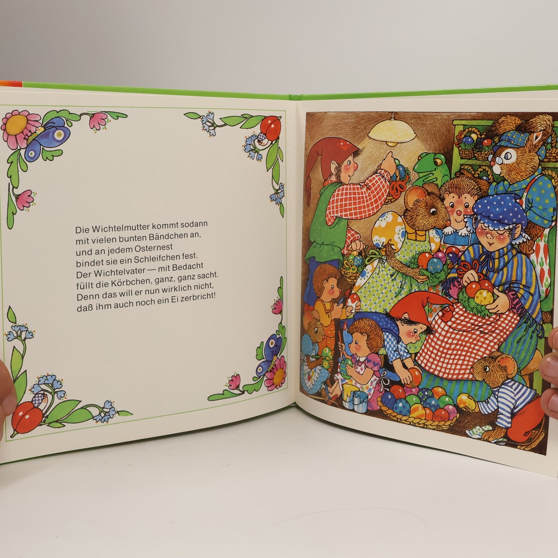 Ursula Beckert Muck, der Wichtel, hilft Familie Hase