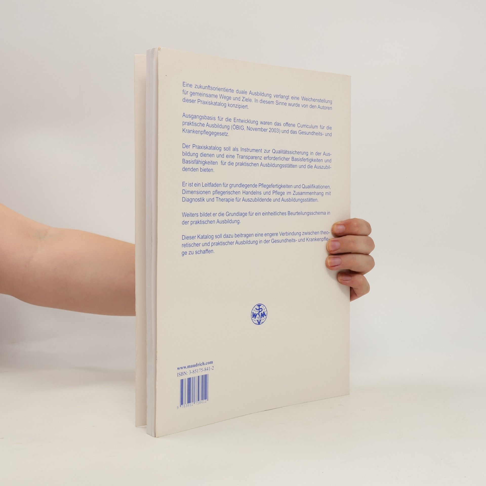 Praxiskatalog zur Ausbildung in der allgemeinen Gesundheits- und Krankenpflege für den gehobenen Dienst der Gesundheits- und Krankenpflege