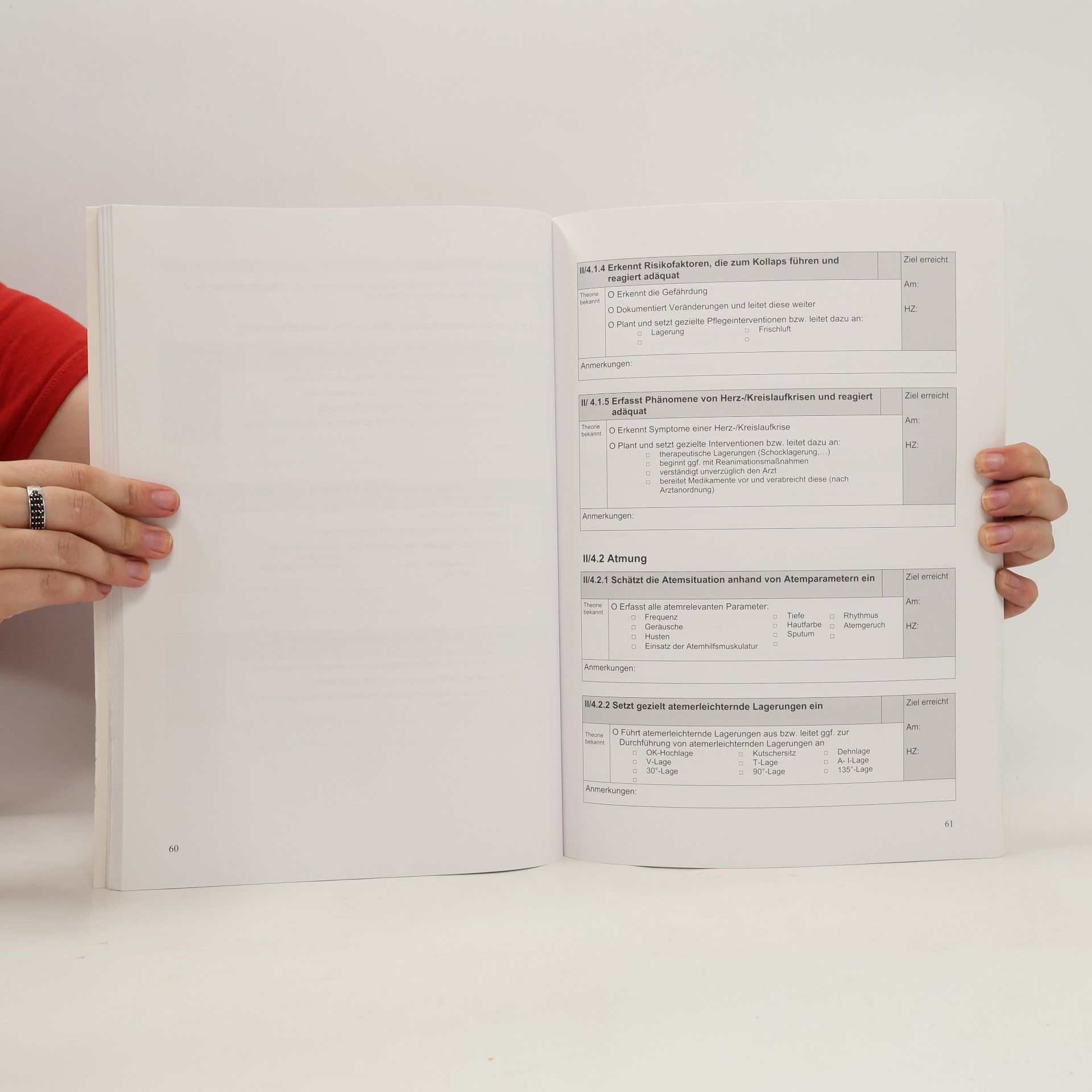 Praxiskatalog zur Ausbildung in der allgemeinen Gesundheits- und Krankenpflege für den gehobenen Dienst der Gesundheits- und Krankenpflege