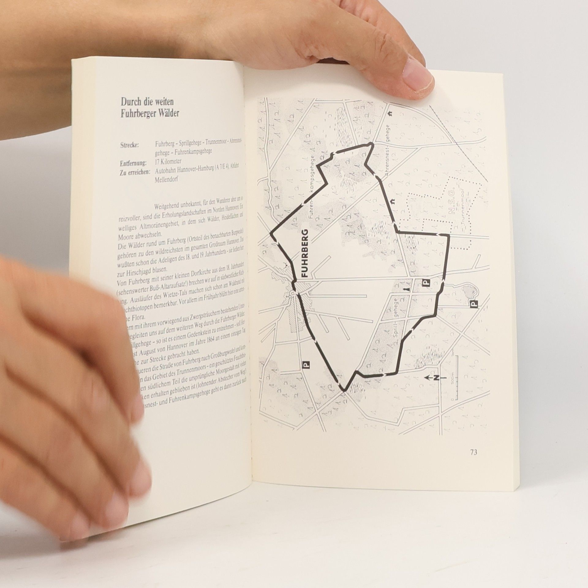 Dieter Lüdke Fink Wanderbuch: Wandern in Niedersachsen
