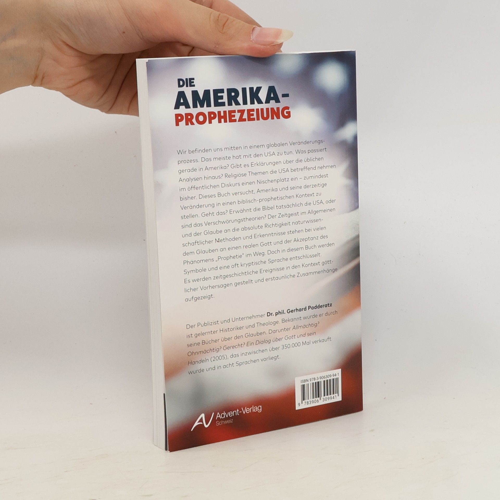 Gerhard Padderatz Die Amerika-Prophezeiung