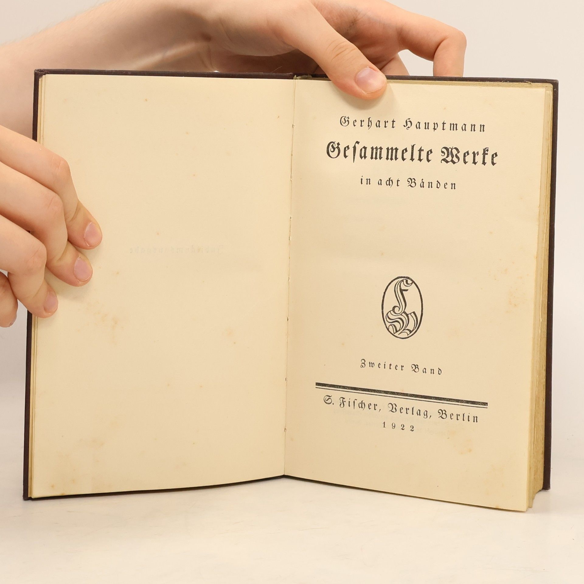 Gerhart Hauptmann Gesammelte Werke 2