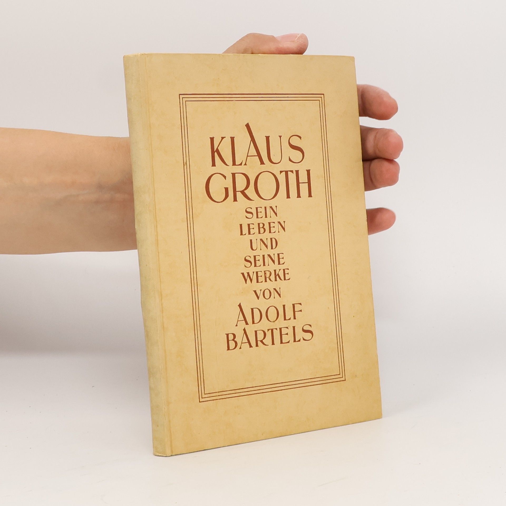 Klaus Groth. Sein Leben und seine Werke