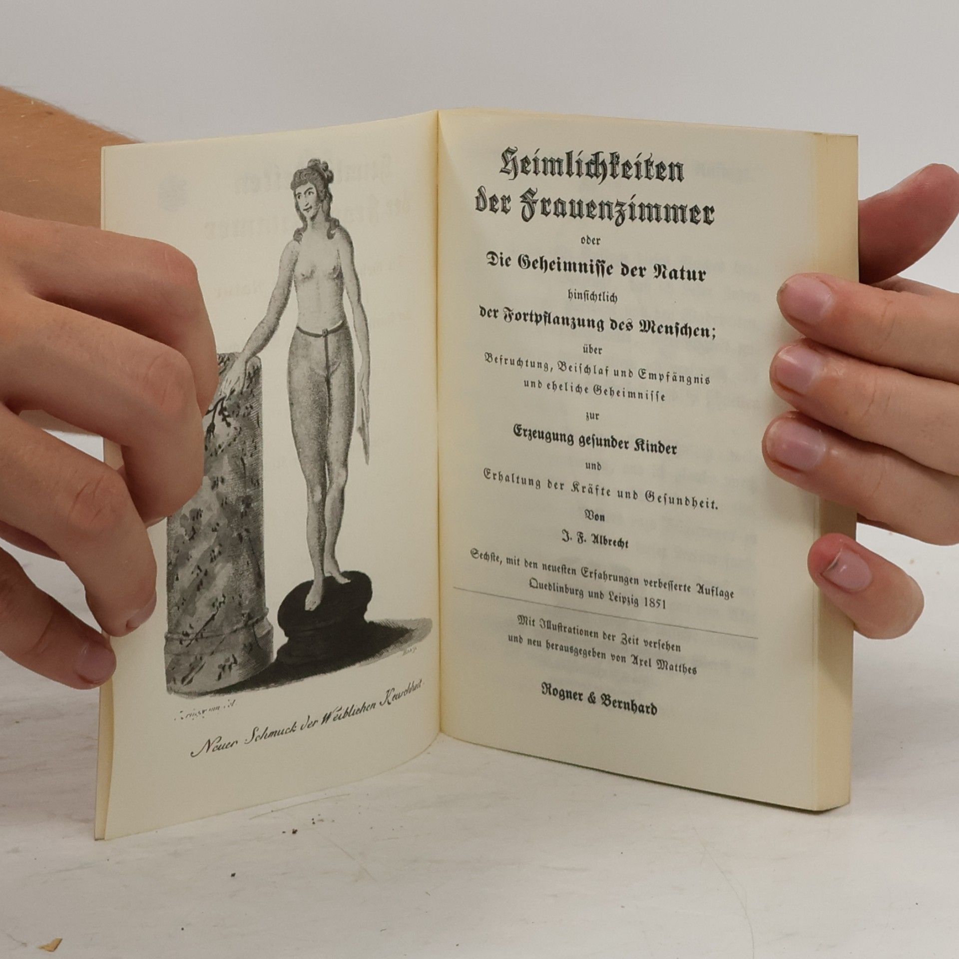 J. F. Albrecht Heimlichkeiten der Frauenzimmer