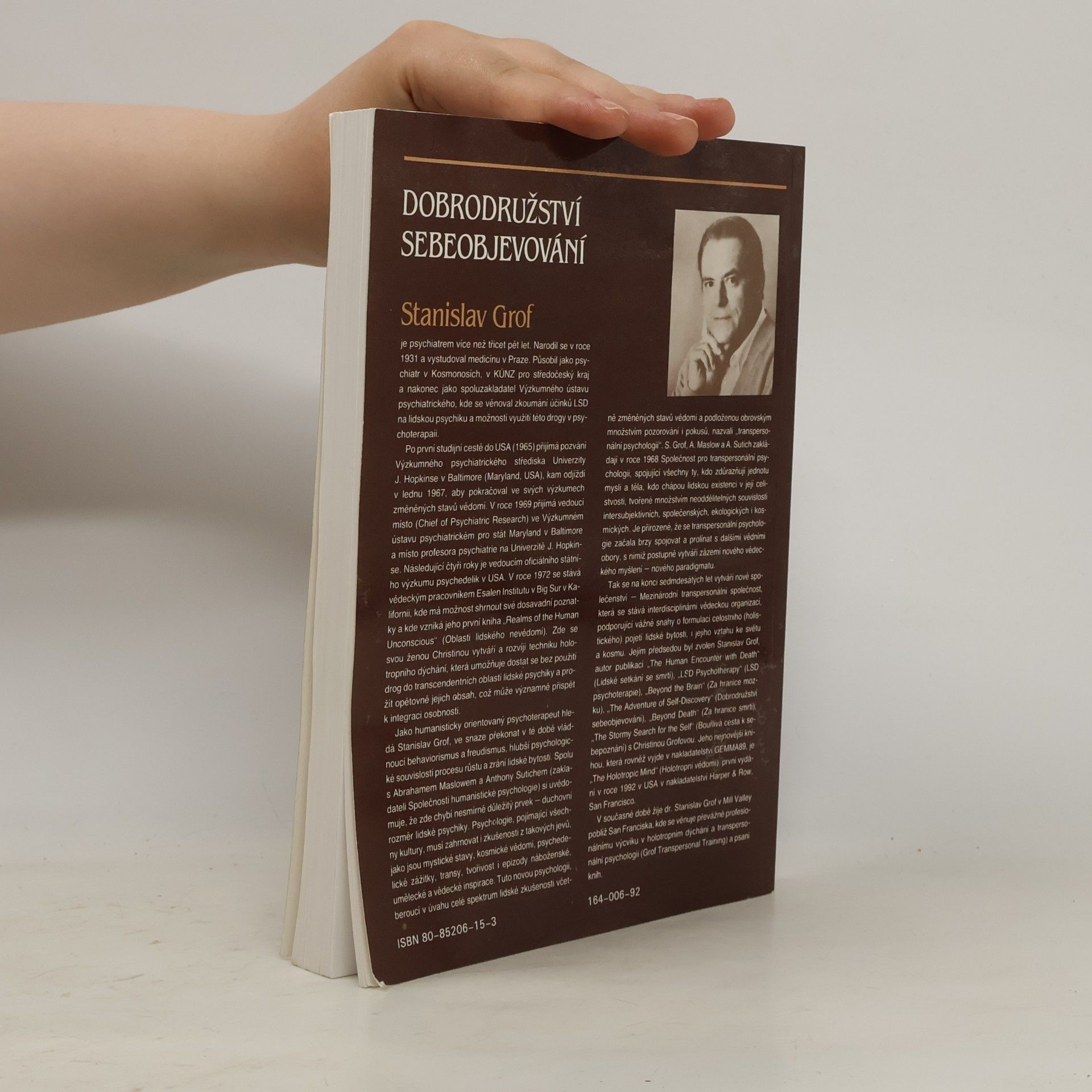 Stanislav Grof Dobrodružství sebeobjevování