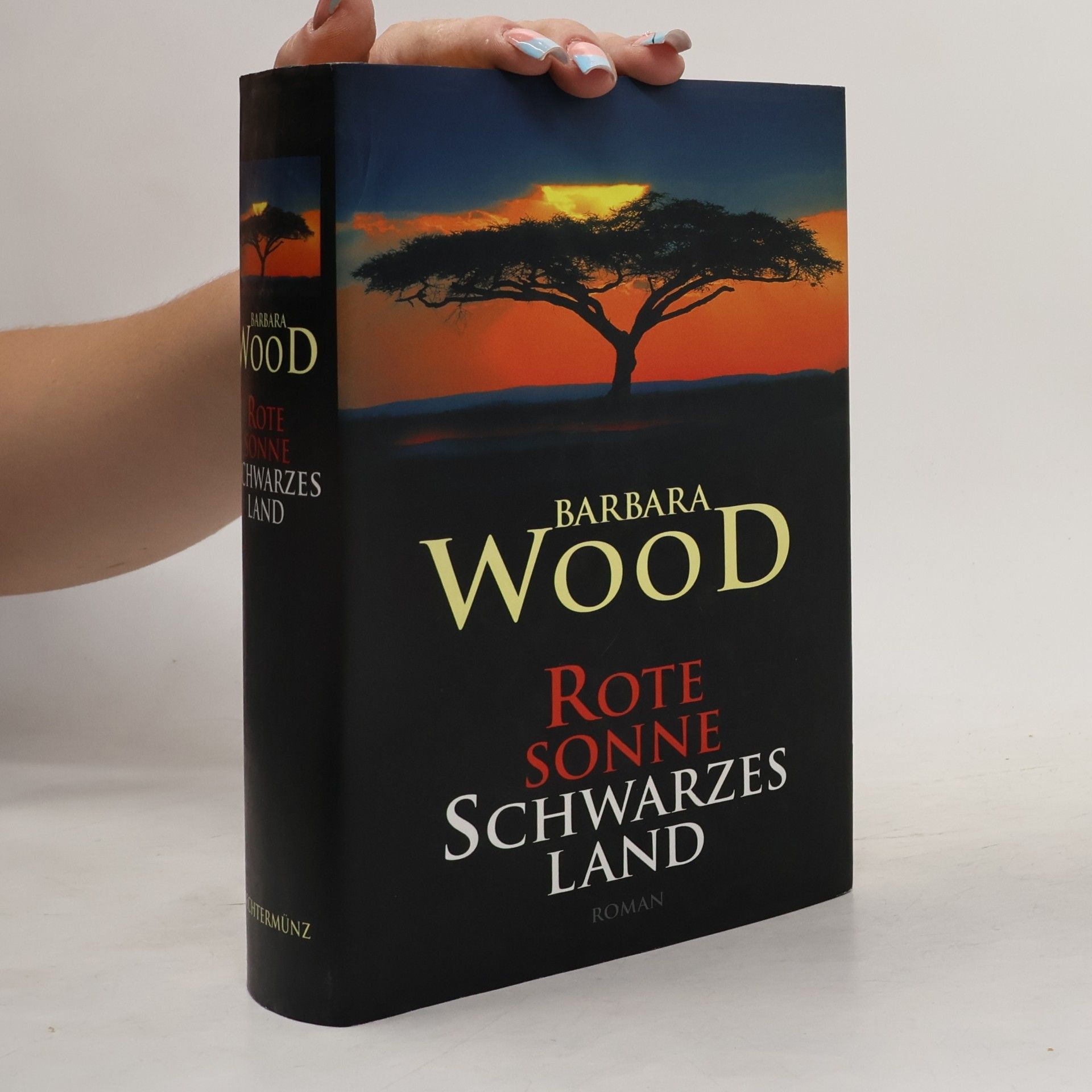 Barbara Wood Rote Sonne, schwarzes Land