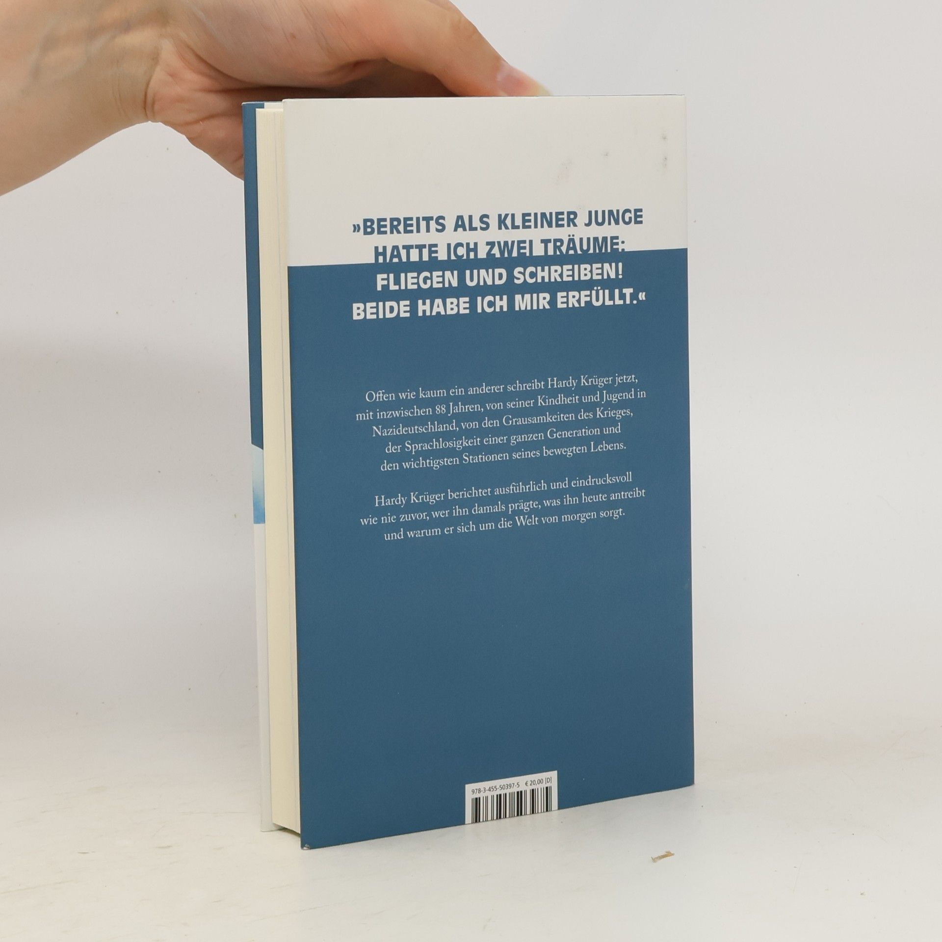 Hardy Krüger Was das Leben sich erlaubt