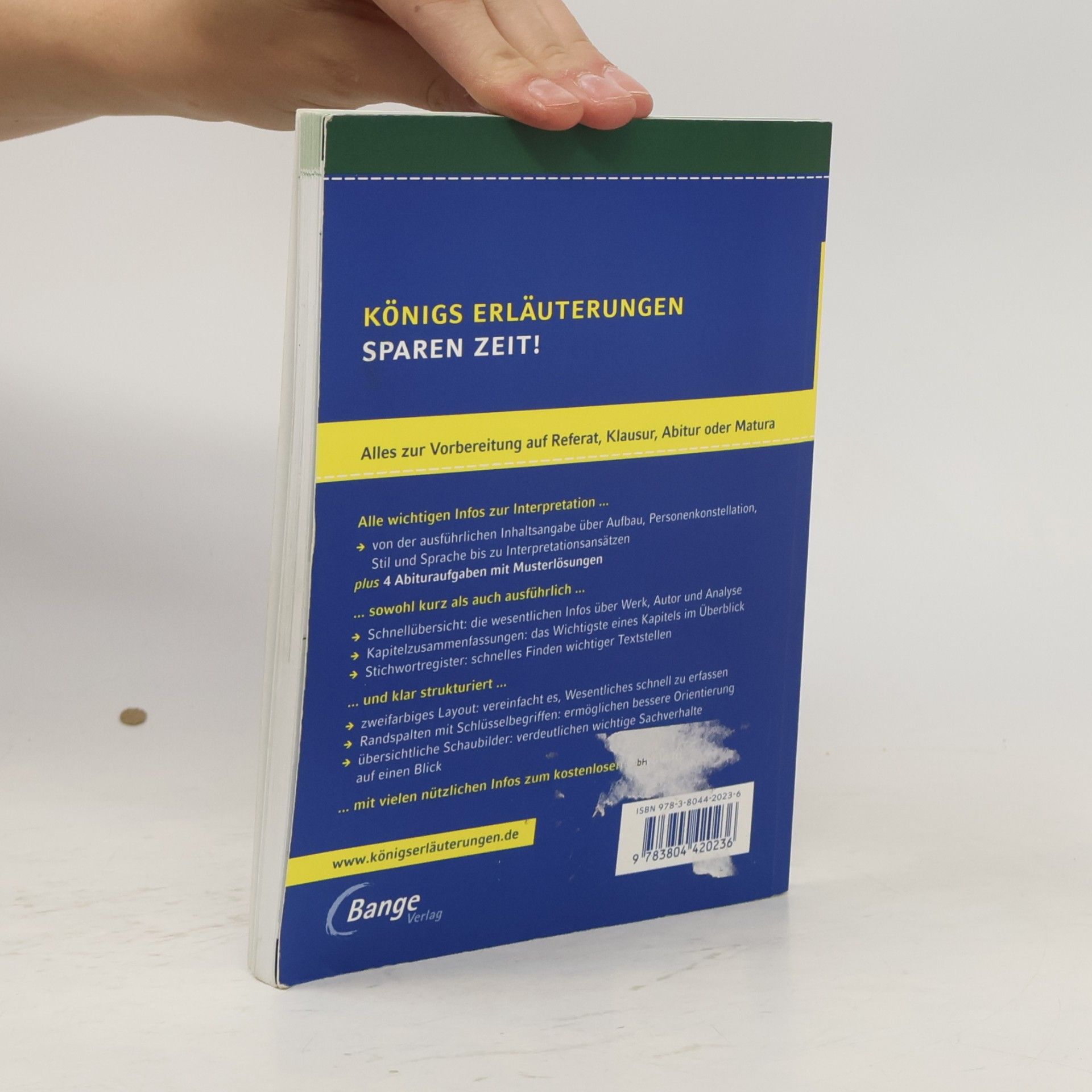 Uwe Johnson Königs Erläuterungen - 309: Textanalyse und Interpretation zu Uwe Johnson, Ingrid Babendererde. Reifeprüfung 1953