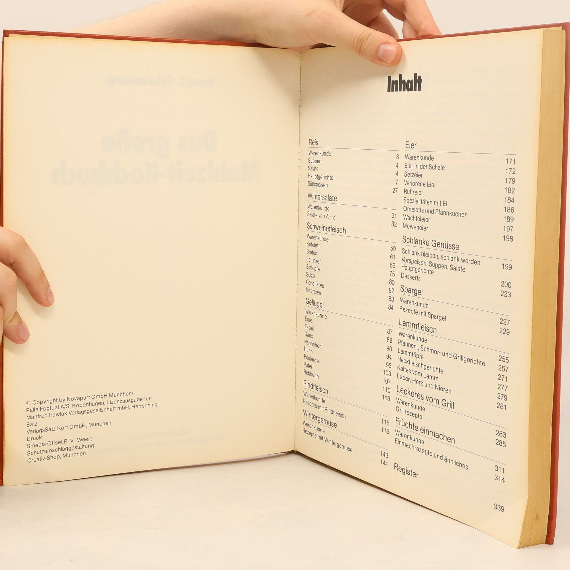 Hans J. Fahrenkamp Das große Mahlzeit Kochbuch