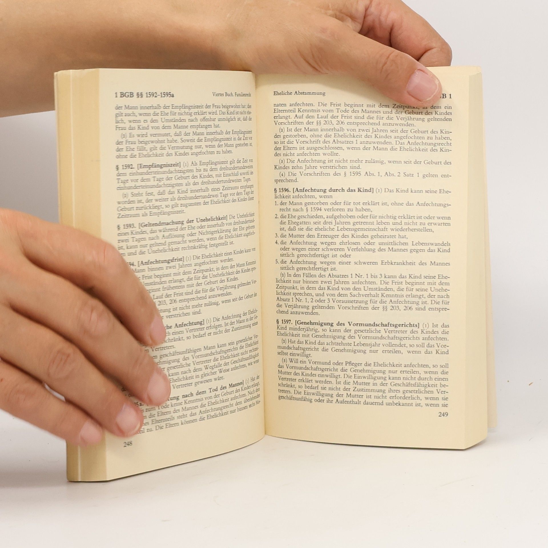 Collectif d'auteurs Bürgerliches Gesetzbuch Verschollenheitsgesetz Erbbaurechts verordnung Ehegesetz 6. Auflage