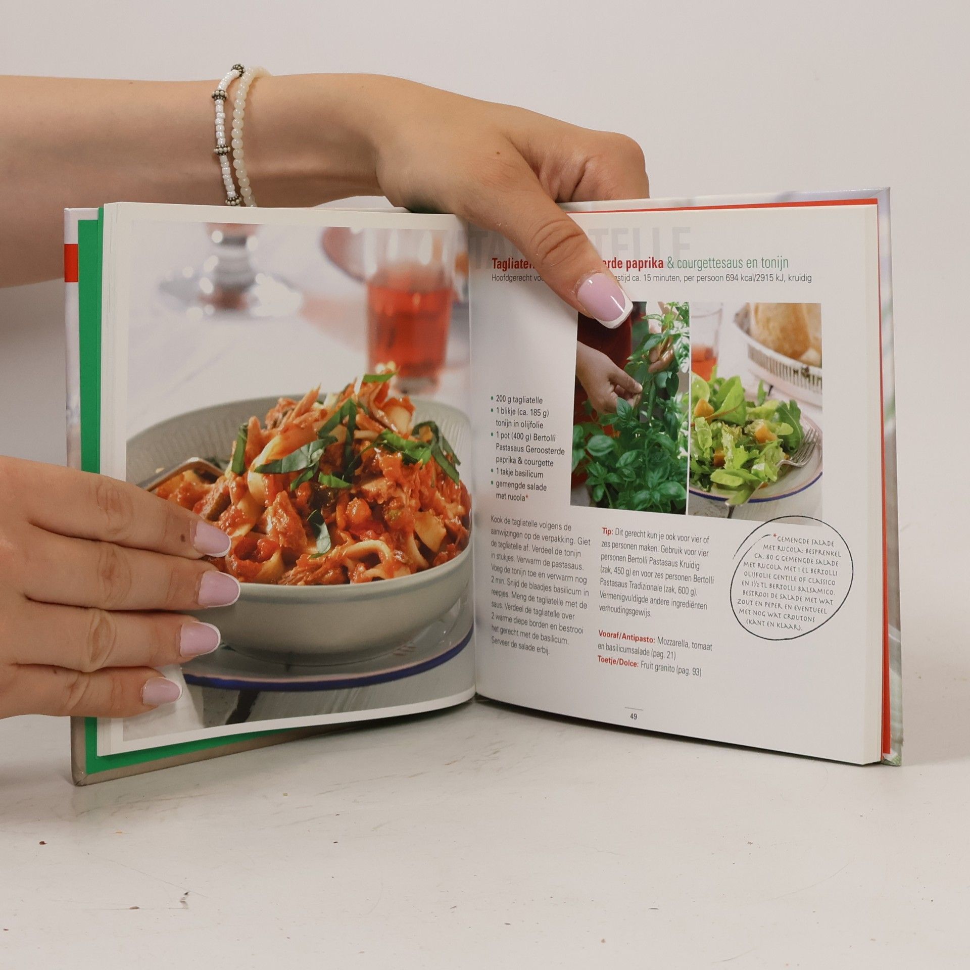 Jose Van Mil Bertolli's pastaboek