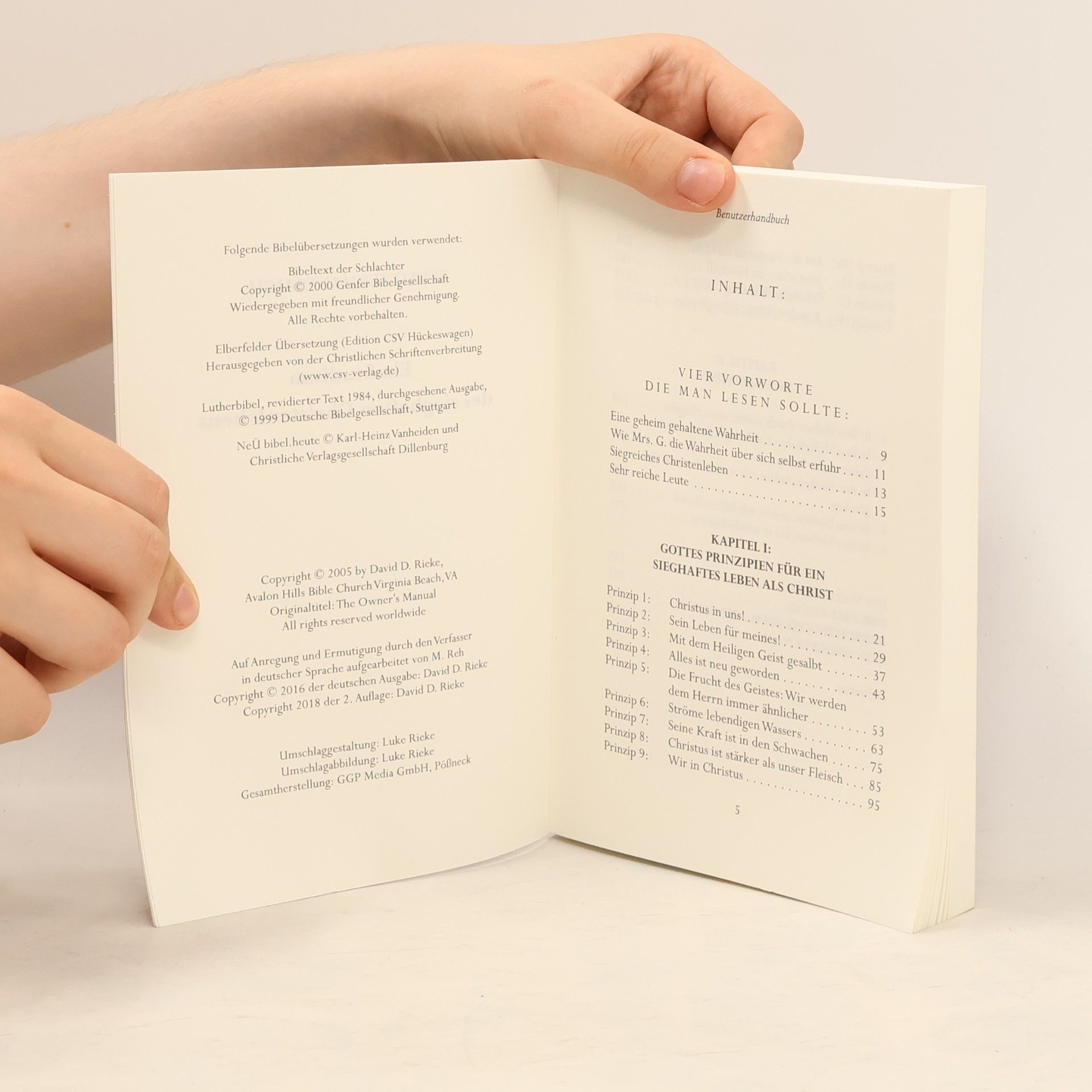 David Rieke Benutzerhandbuch