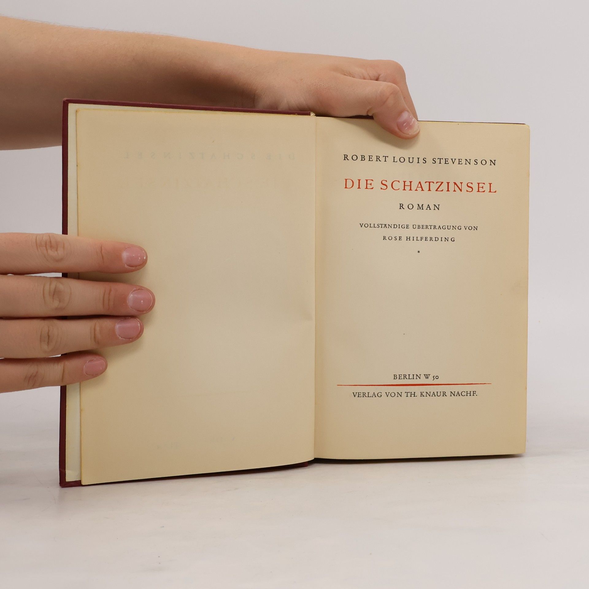 Robert Louis Stevenson Die Schatzinsel