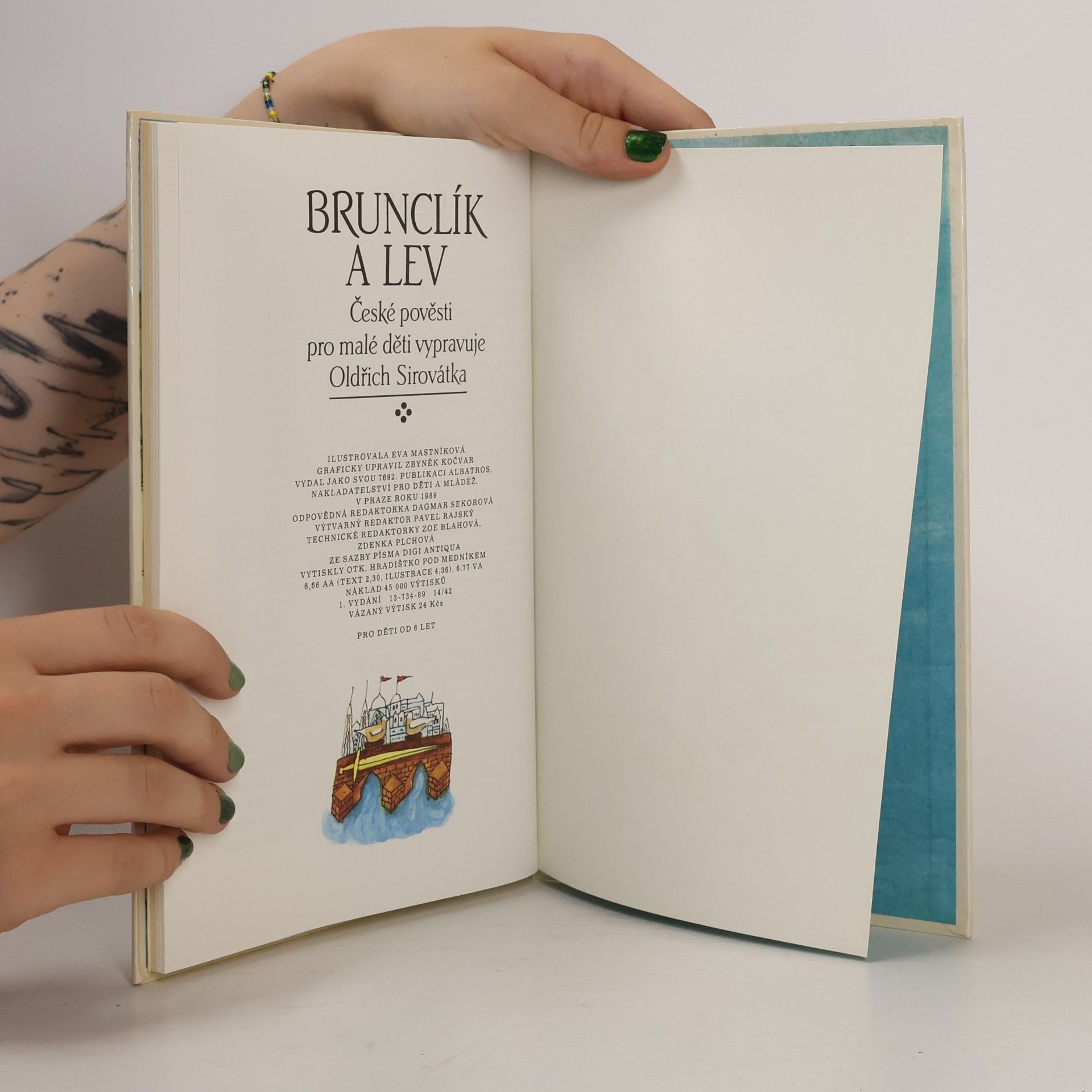 Oldřich Sirovátka Brunclík a lev