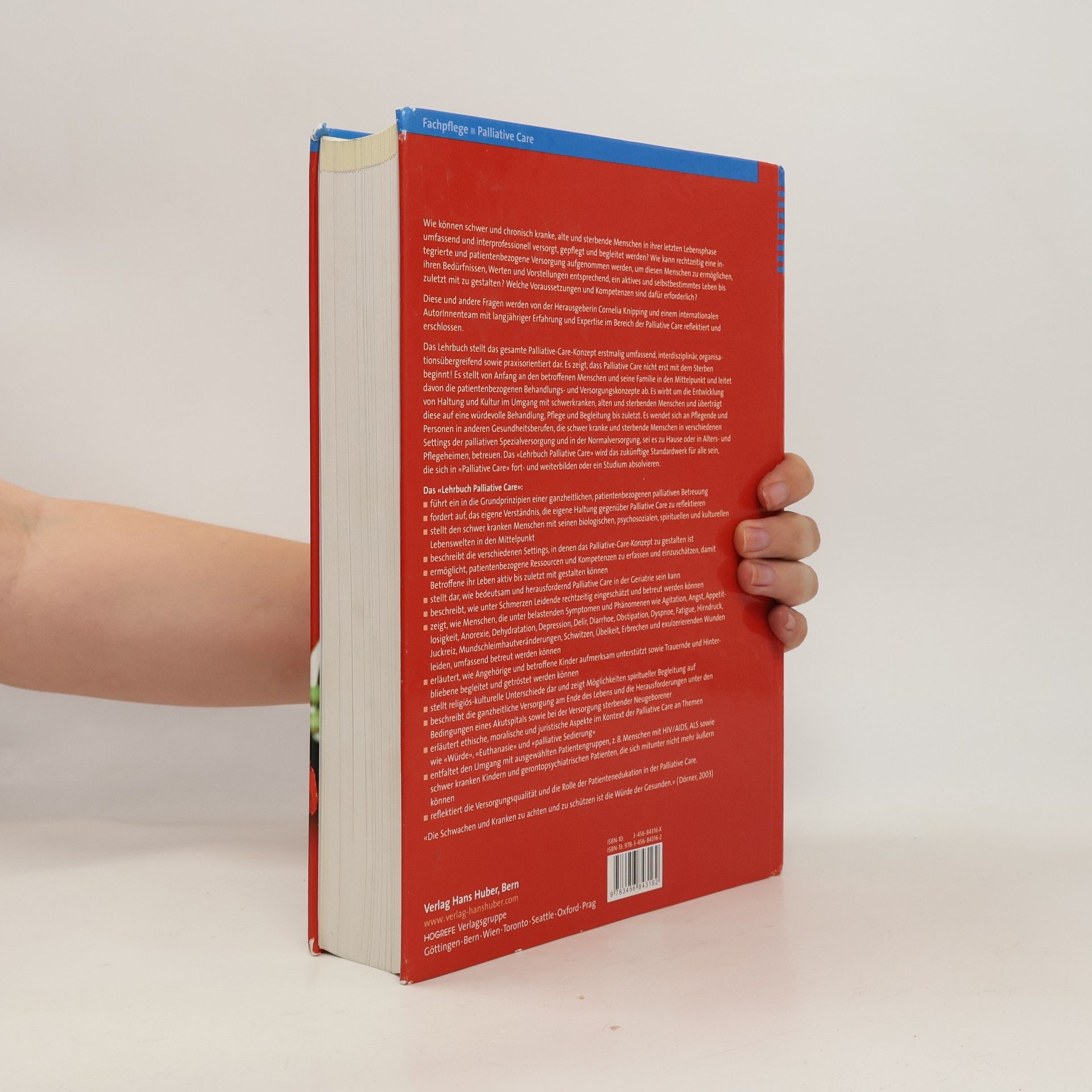 Cornelia Knipping Lehrbuch Palliative Care
