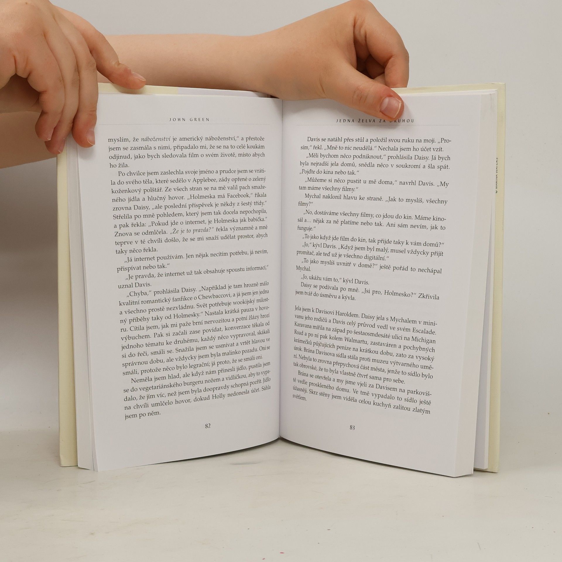 John Green Jedna želva za druhou