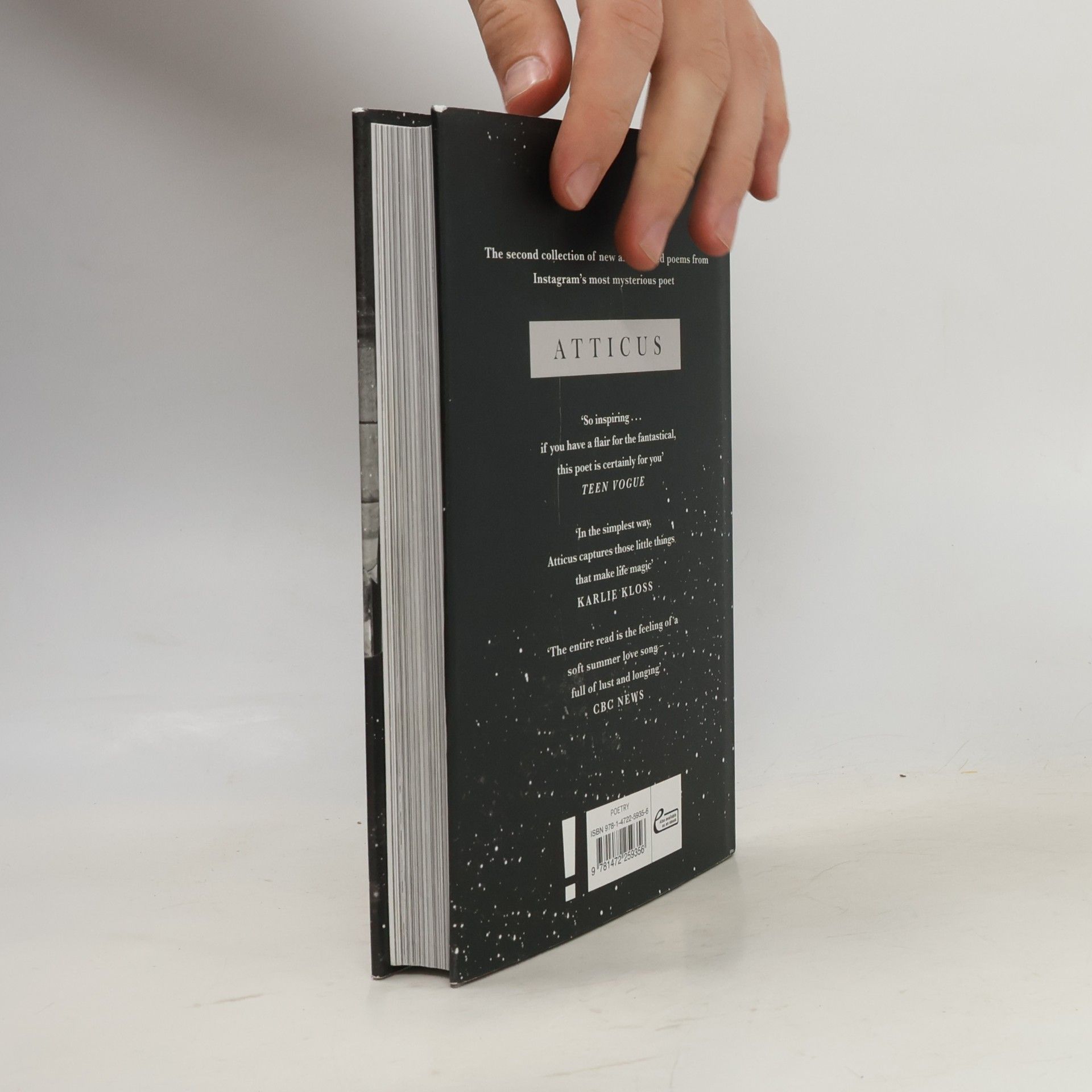 Atticus The dark between stars: Poems
