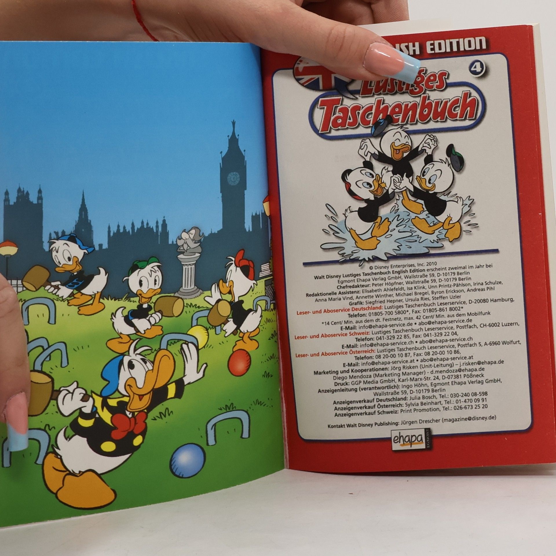Walt Disney Lustiges Taschenbuch 4