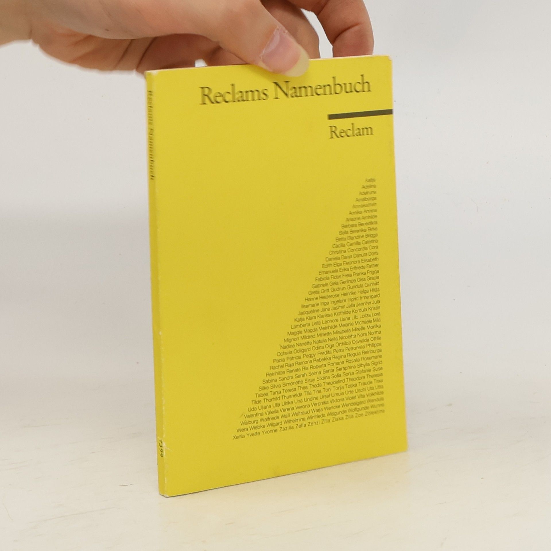 Theo Herrle Reclams Namenbuch