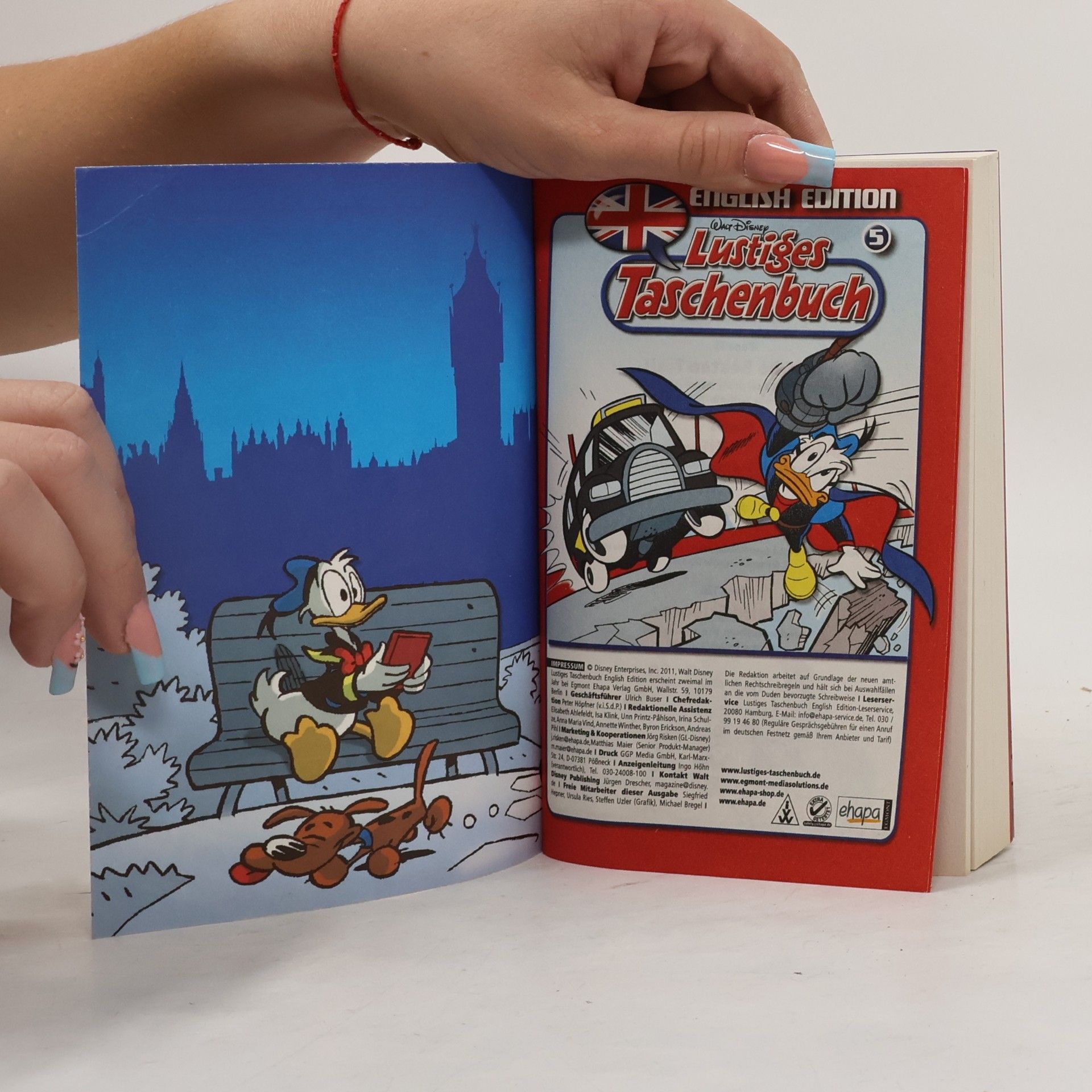 Walt Disney Lustiges Taschenbuch 5. English Edition