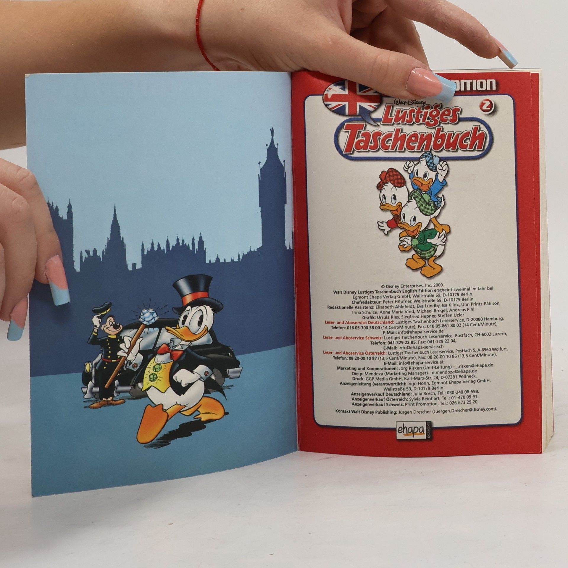 Walt Disney Lustiges Taschenbuch 2. English Edition. Stories from Duckburg