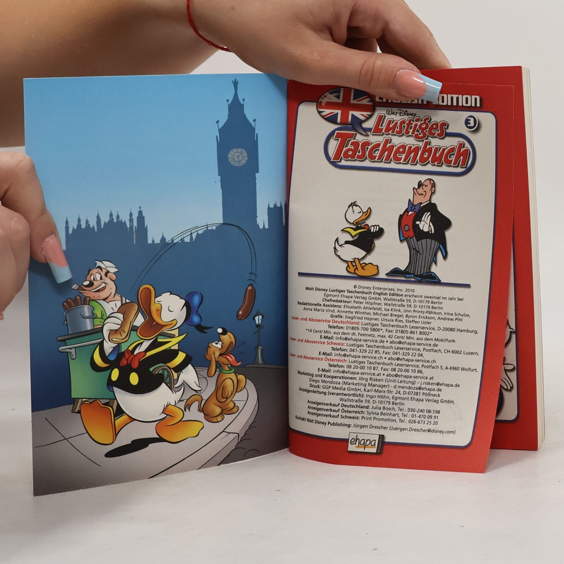 Various authors Lustiges Taschenbuch 3. English Edition