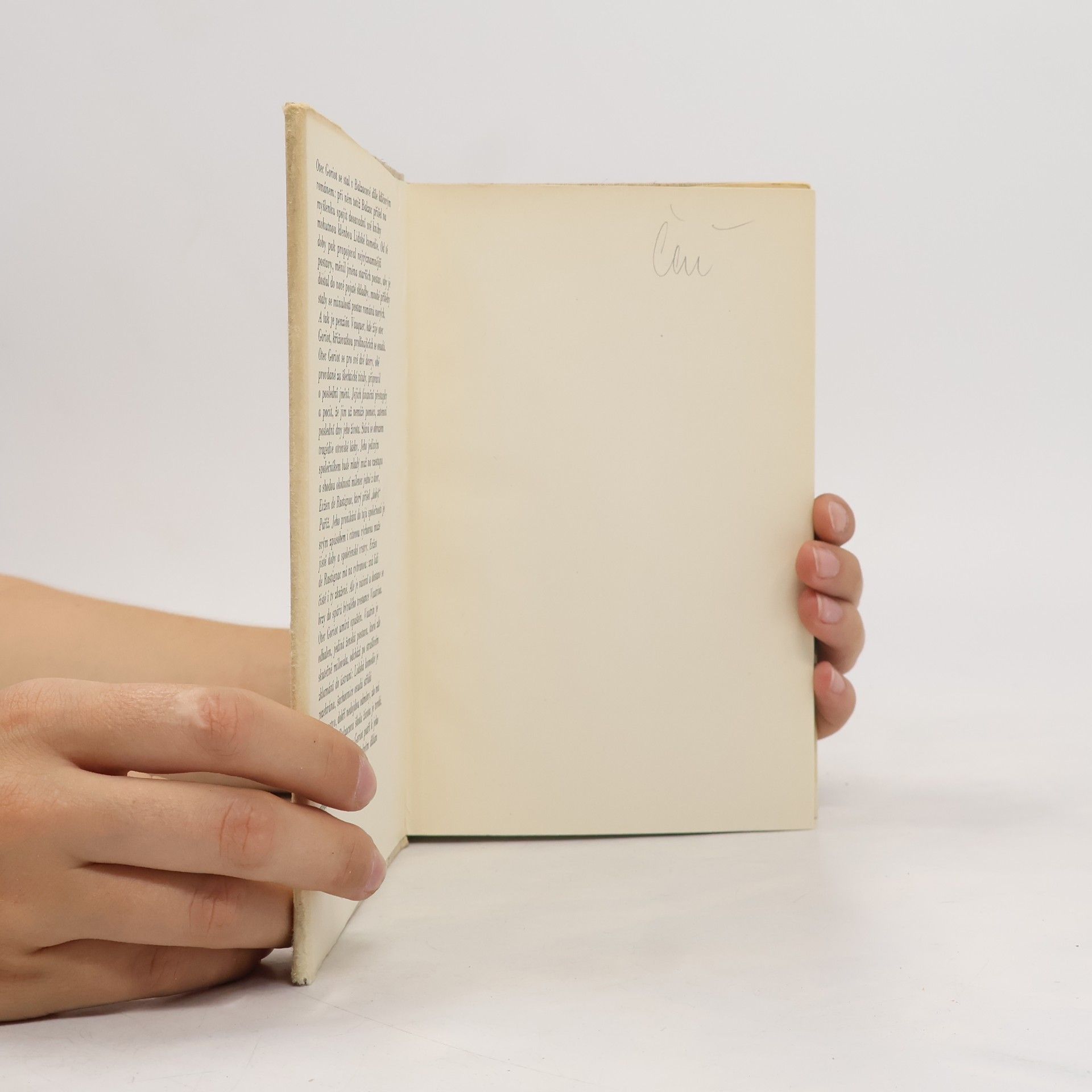 Honoré de Balzac Otec Goriot