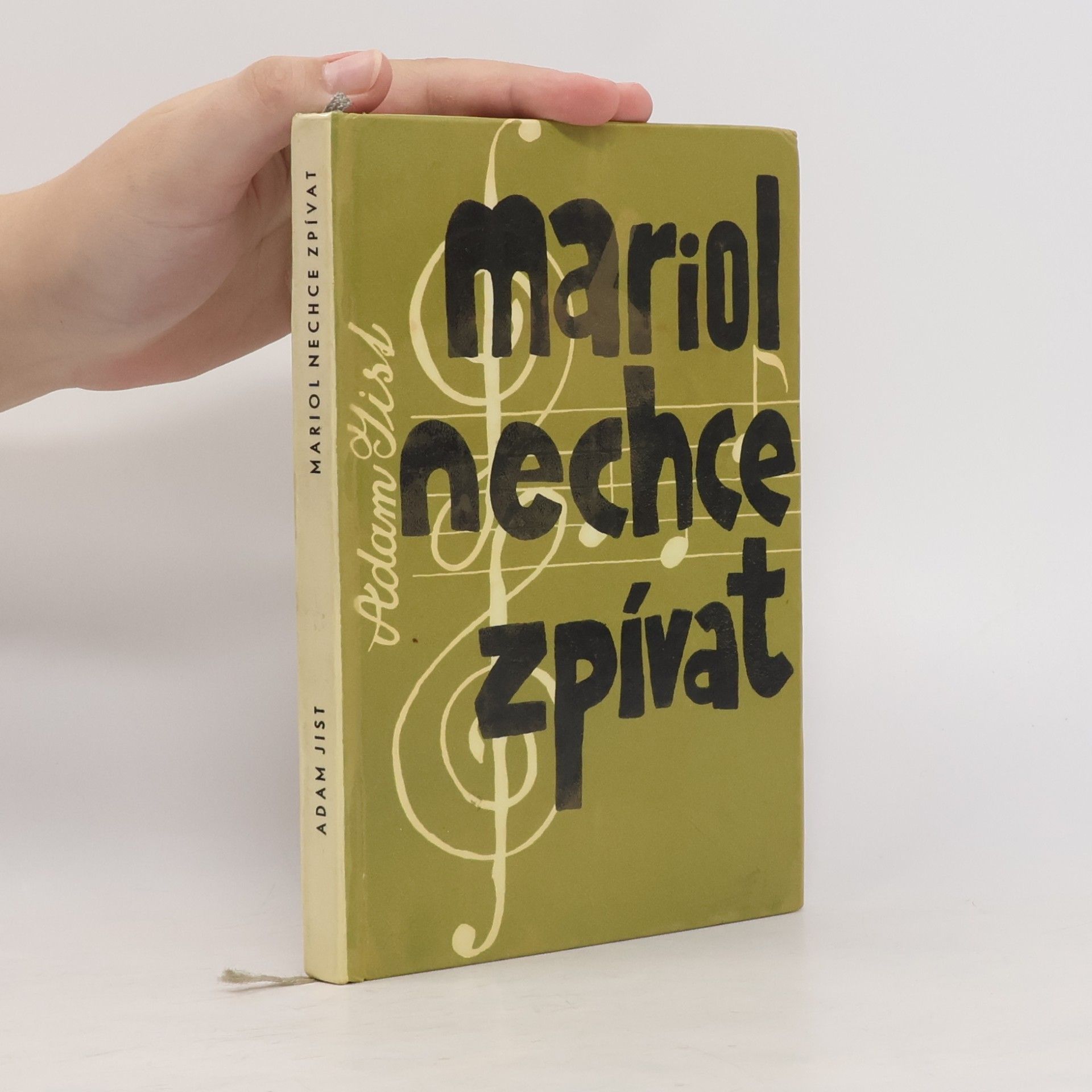 Adam Jist Mariol nechce zpívat