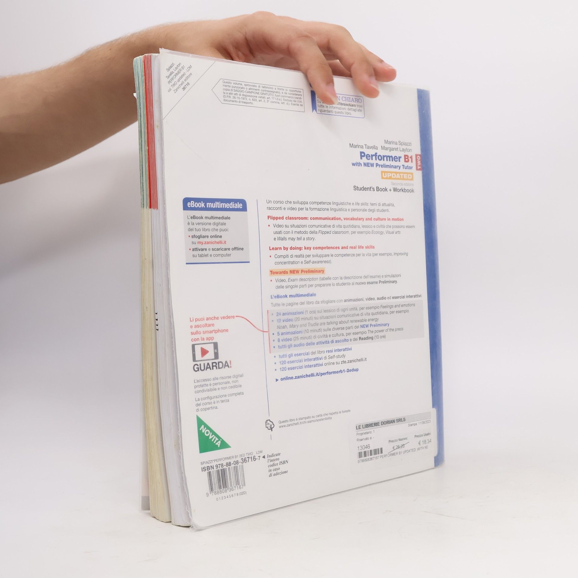 Marina Spiazzi Performer B1 With New Preliminary Tutor Updated. Student’s Book + Workbook