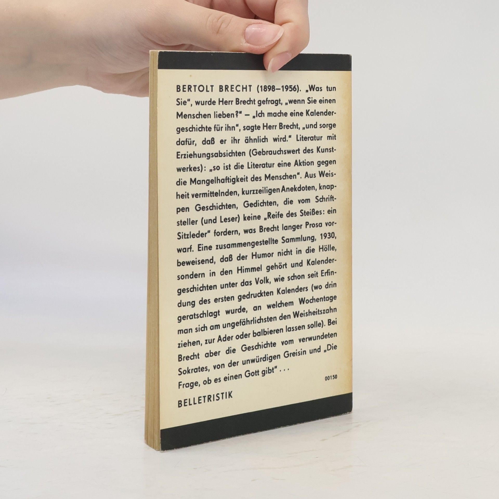 Bertolt Brecht Kalendergeschichten