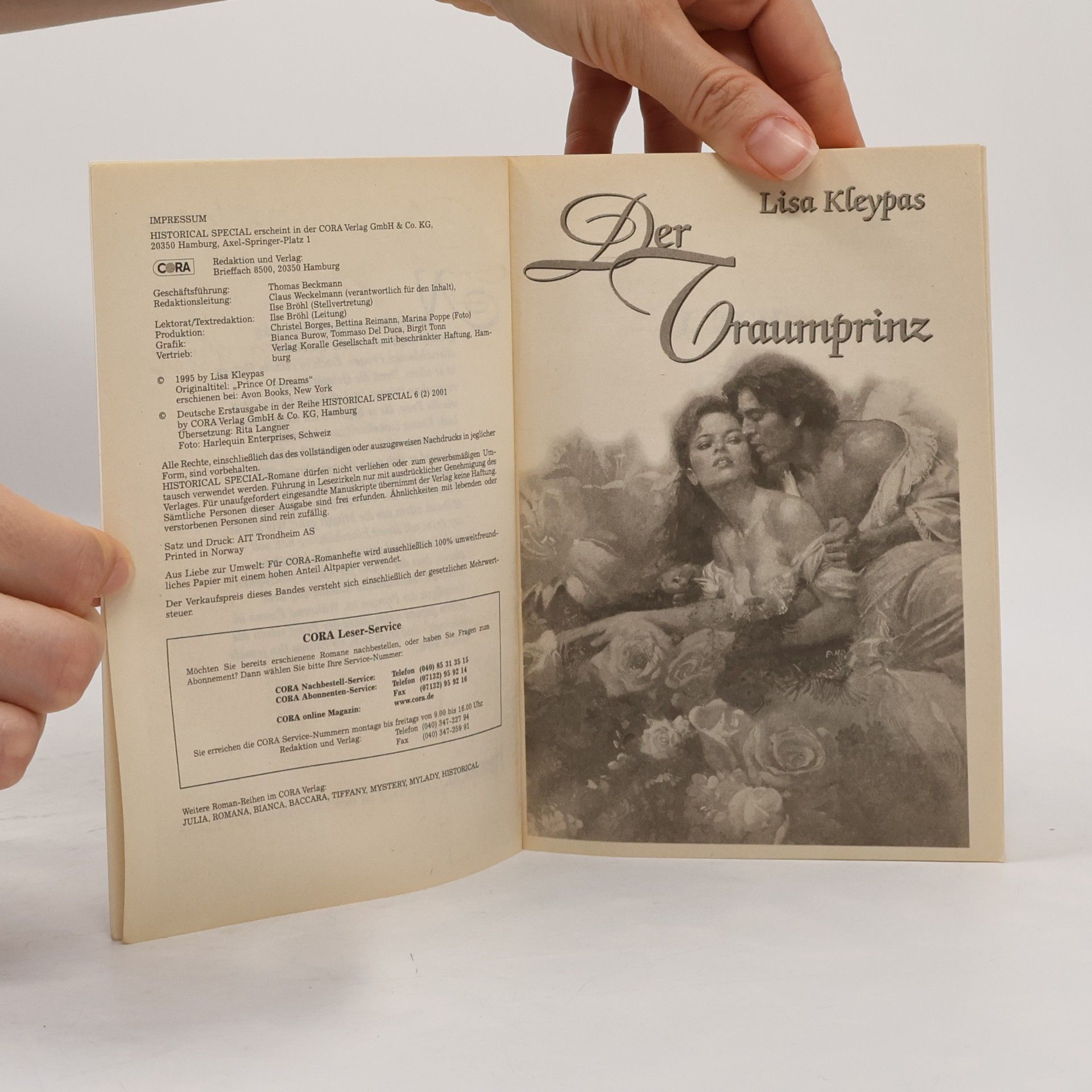 Lisa Kleypas Historical Special 6. Der Traumprinz