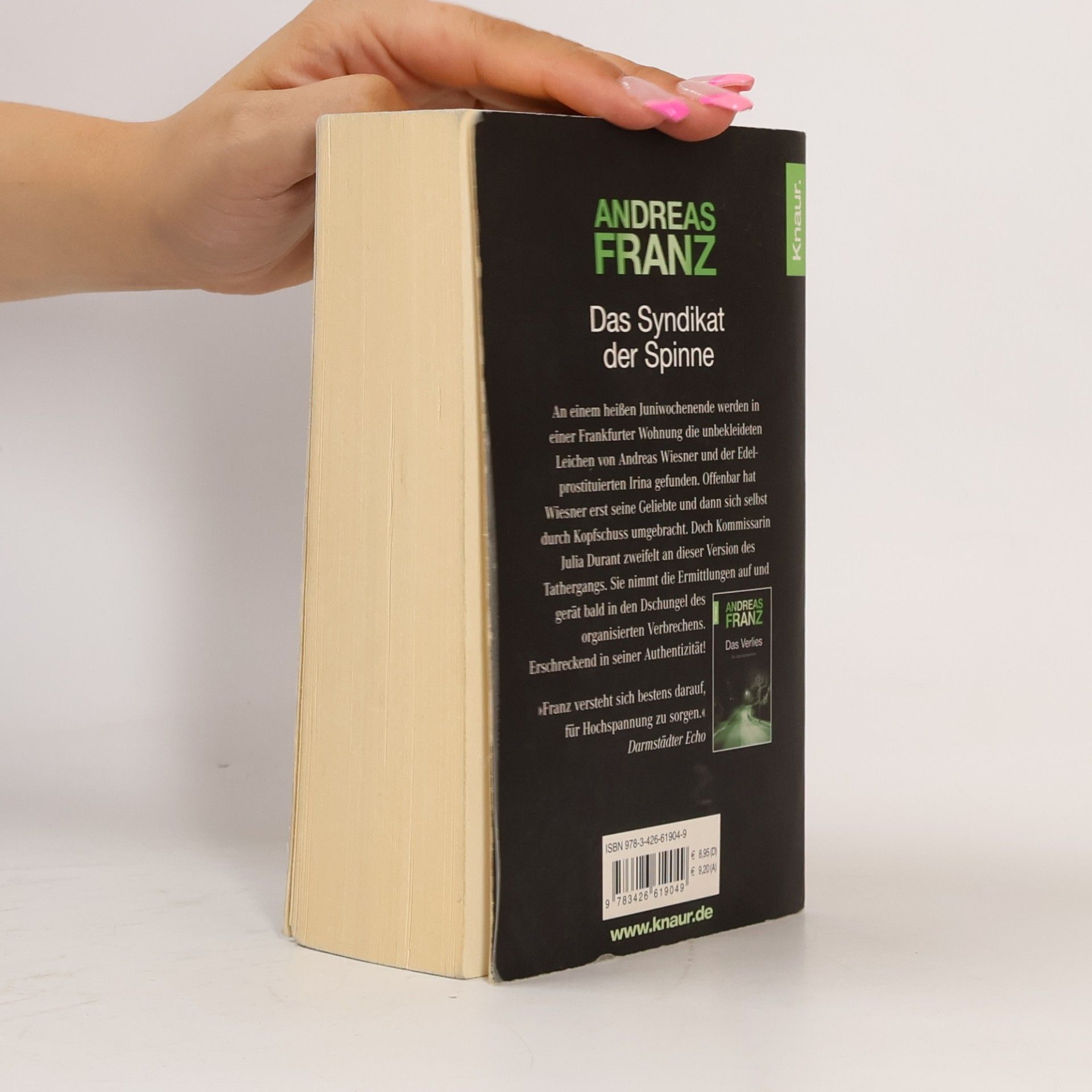 Andreas Franz Das Syndikat der Spinne