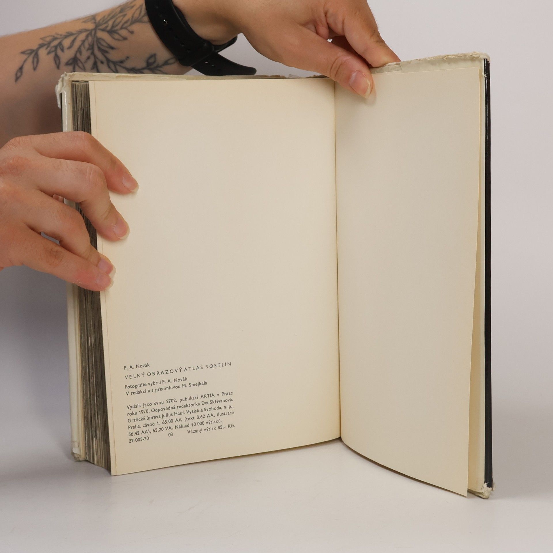 František Antonín Novák Velký obrazový atlas rostlin