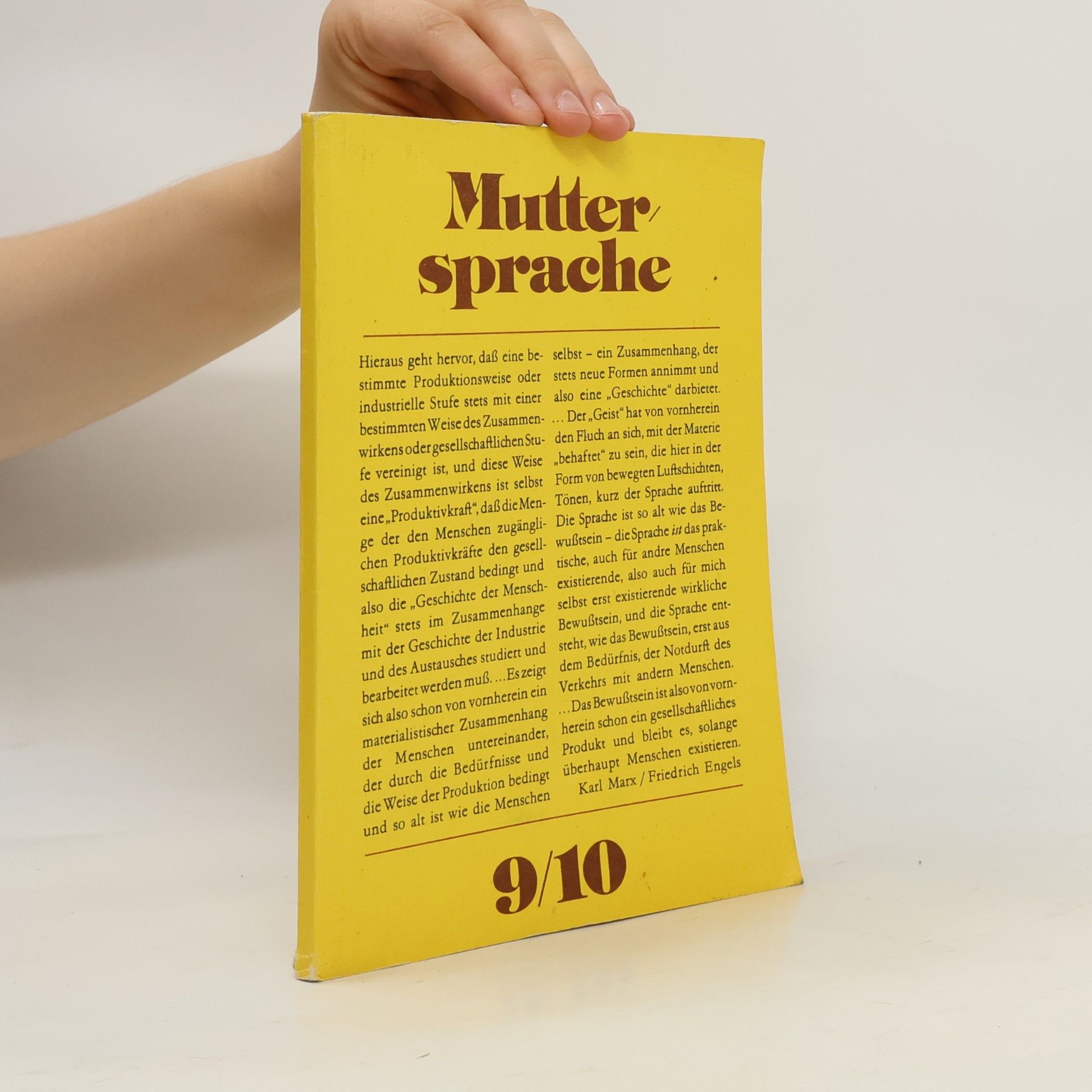 AA.VV. Muttersprache