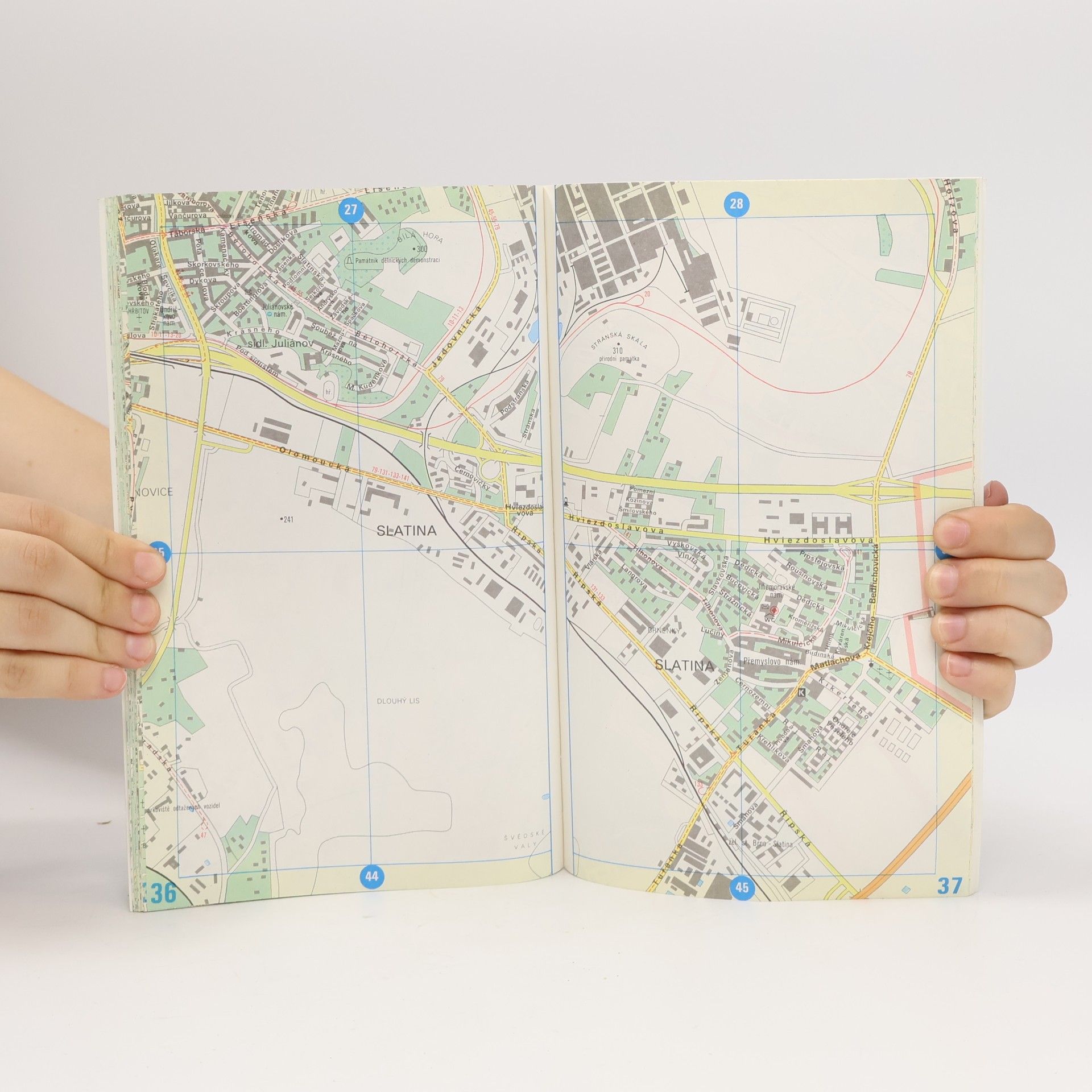 Autores varios Brno - atlas města