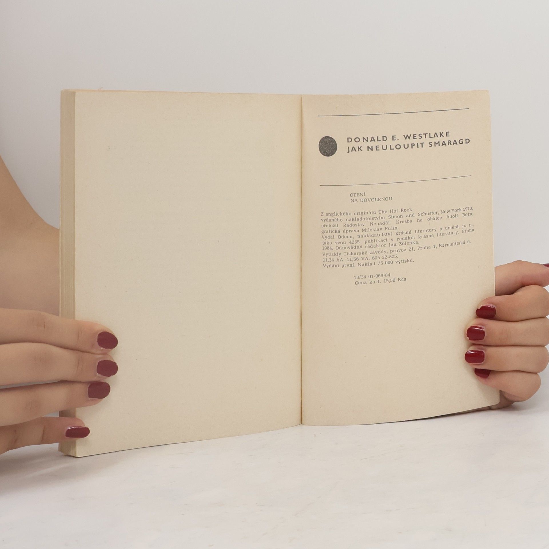 Donald E. Westlake Jak neuloupit smaragd