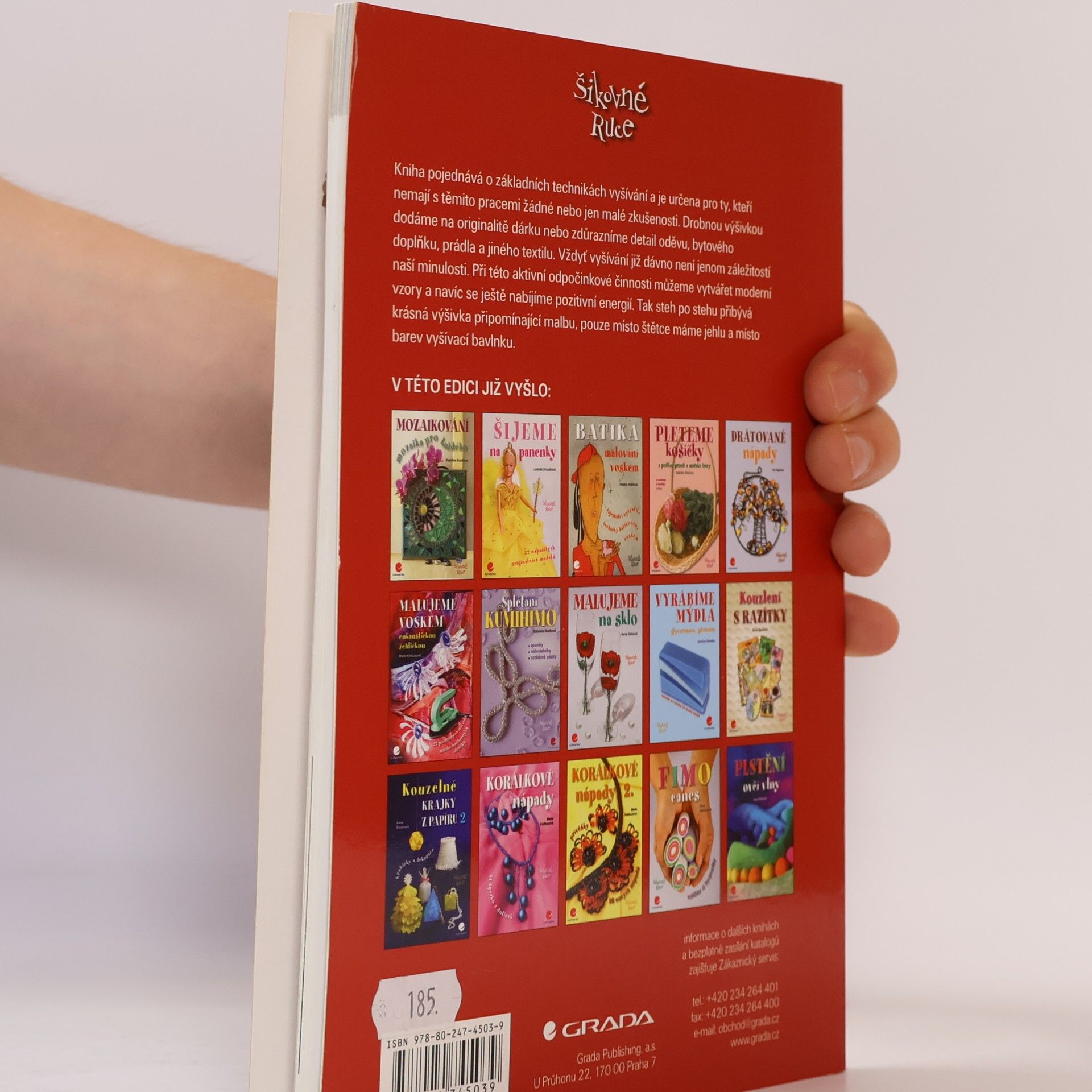 Miroslava Kubišová Vyšívání – 50 vyšívacích stehů