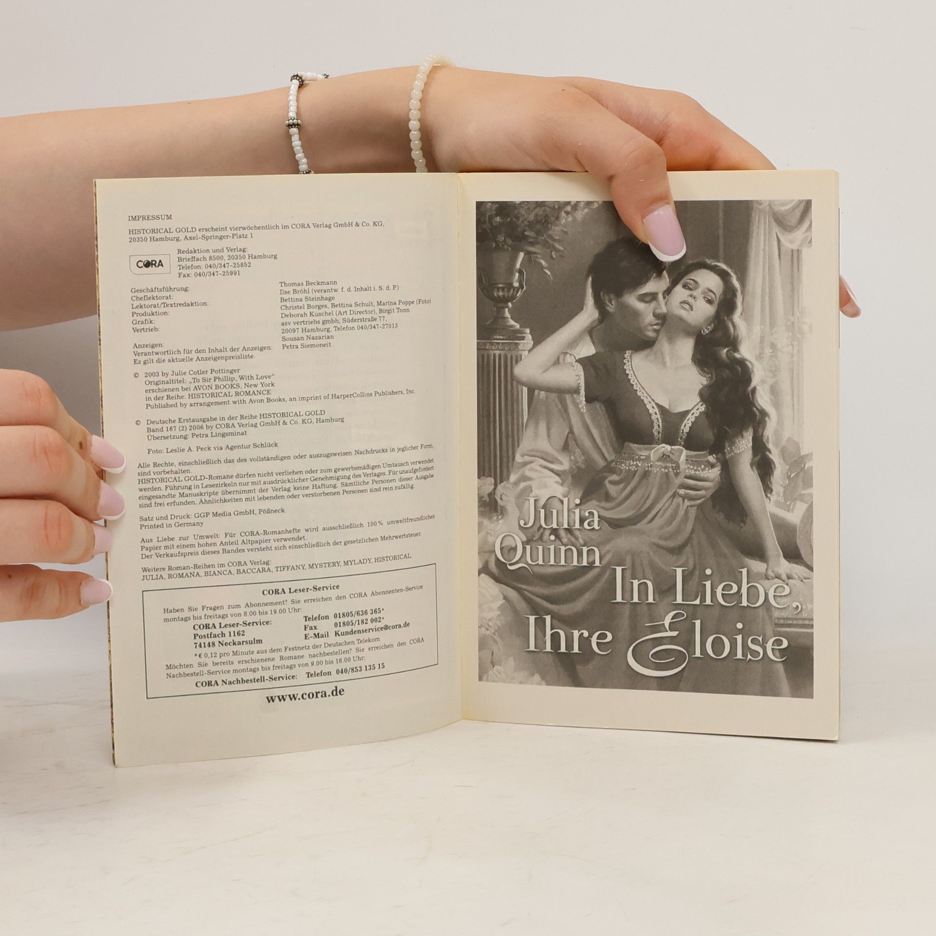 Julia Quinn Historical Gold 167. In Liebe, Ihre Eloise