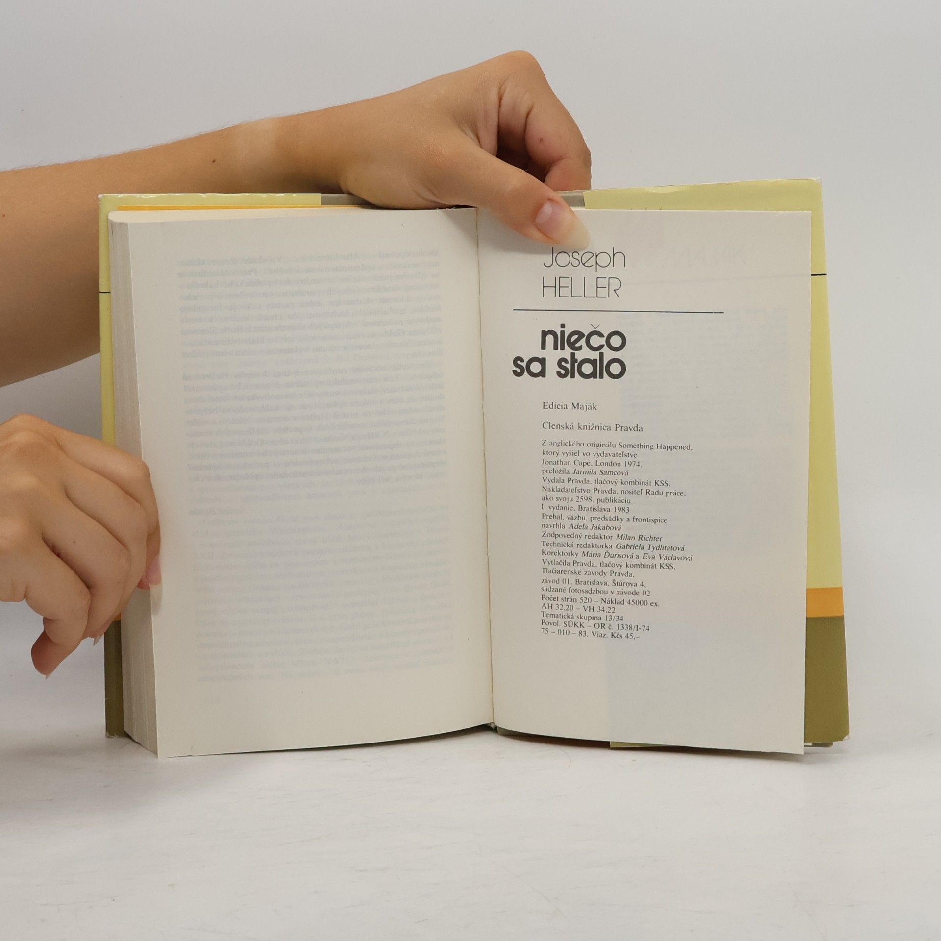 Joseph Heller Niečo sa stalo