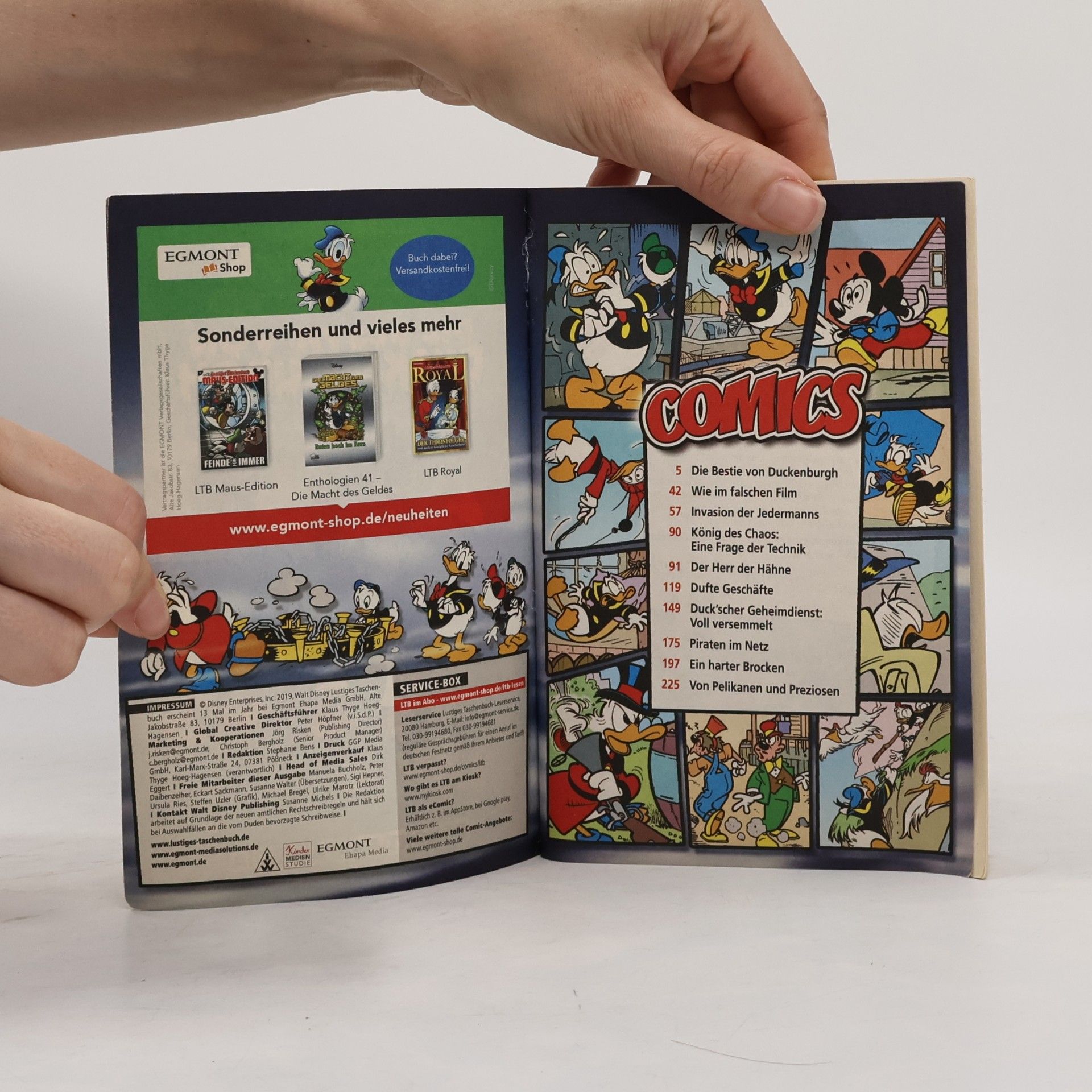 Walt Disney Lustiges Taschenbuch 519. Die Bestie von Duckenburg